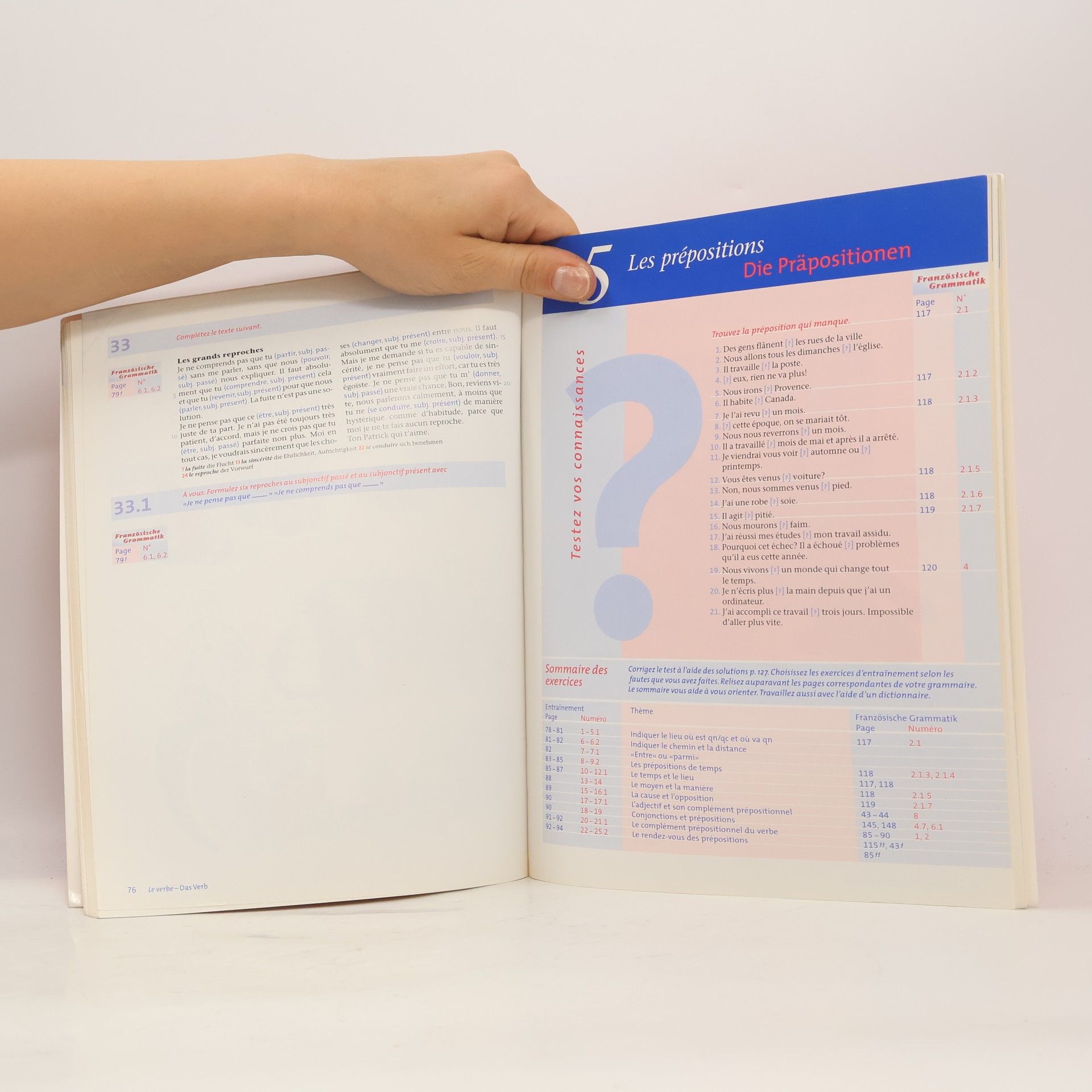 Französische Grammatik für die Mittel- und Oberstufe