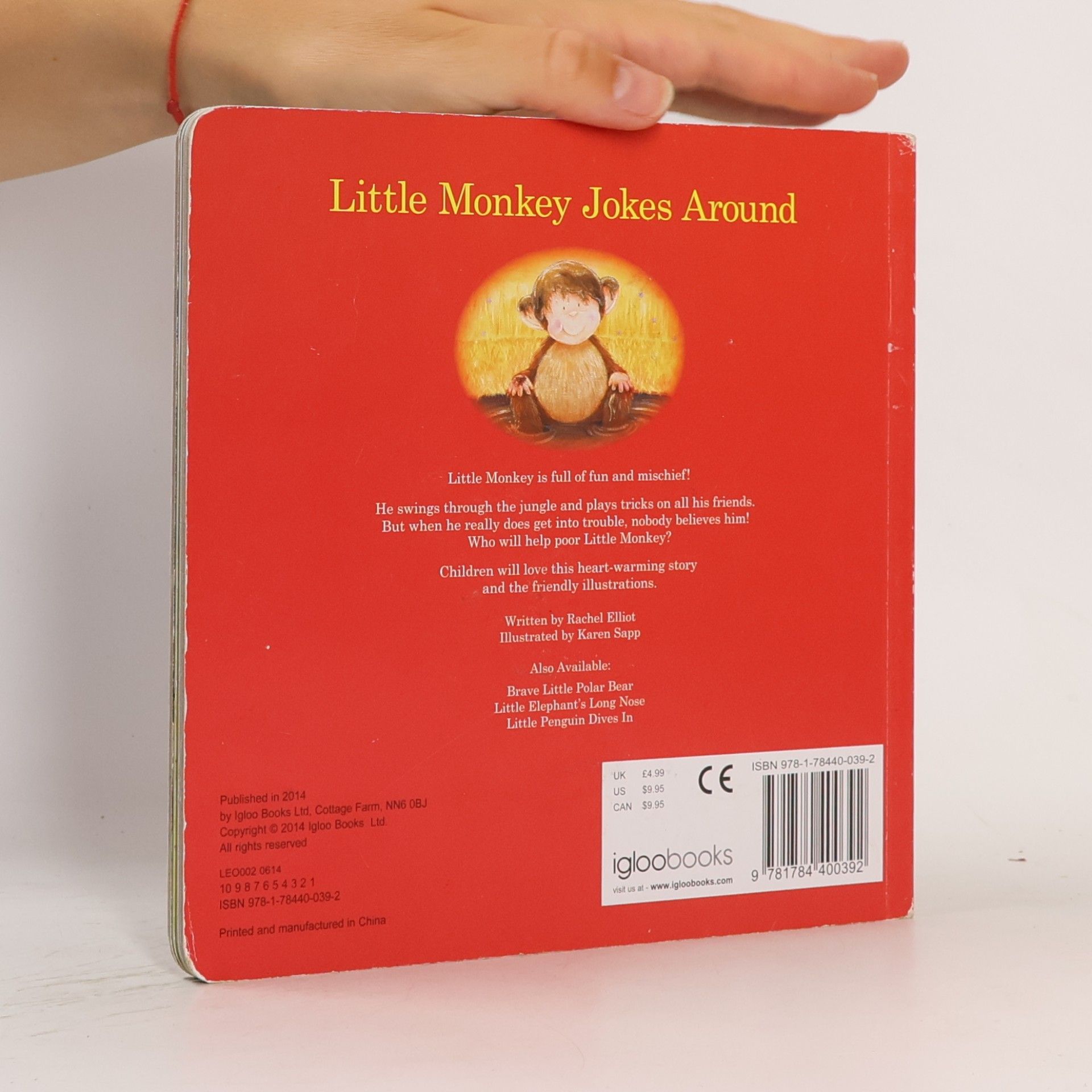 Rachel Elliot Little Monkey Jokes Around