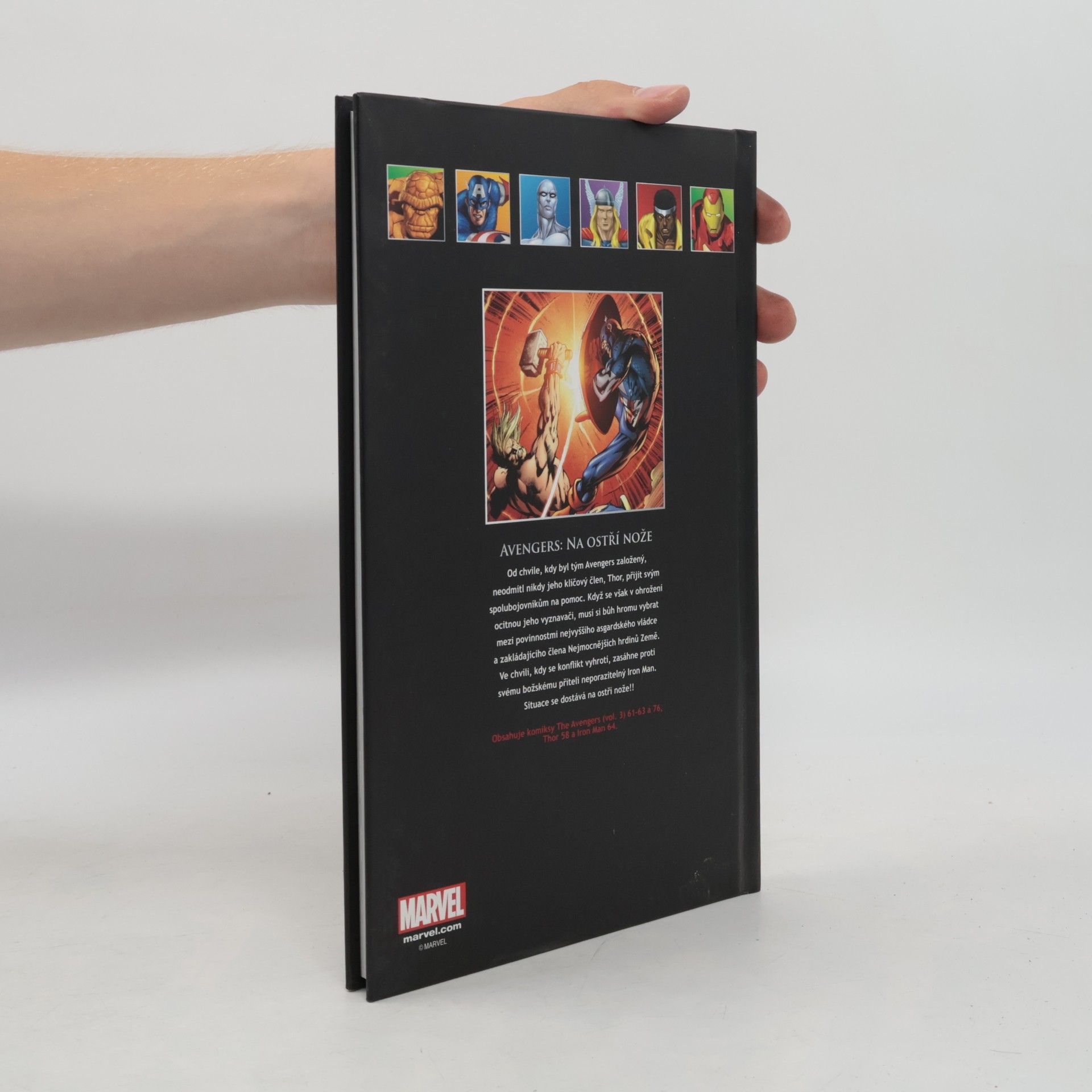 Geoff Johns Ultimátní komiksový komplet 28. Avengers. Na ostří nože