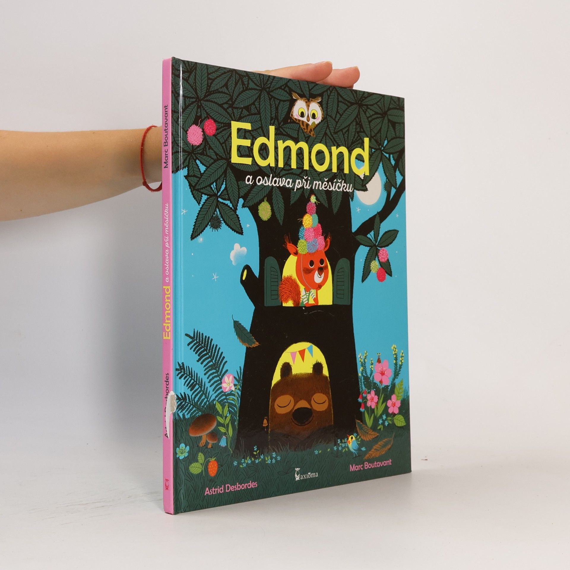 Astrid Desbordes Edmond a oslava při měsíčku