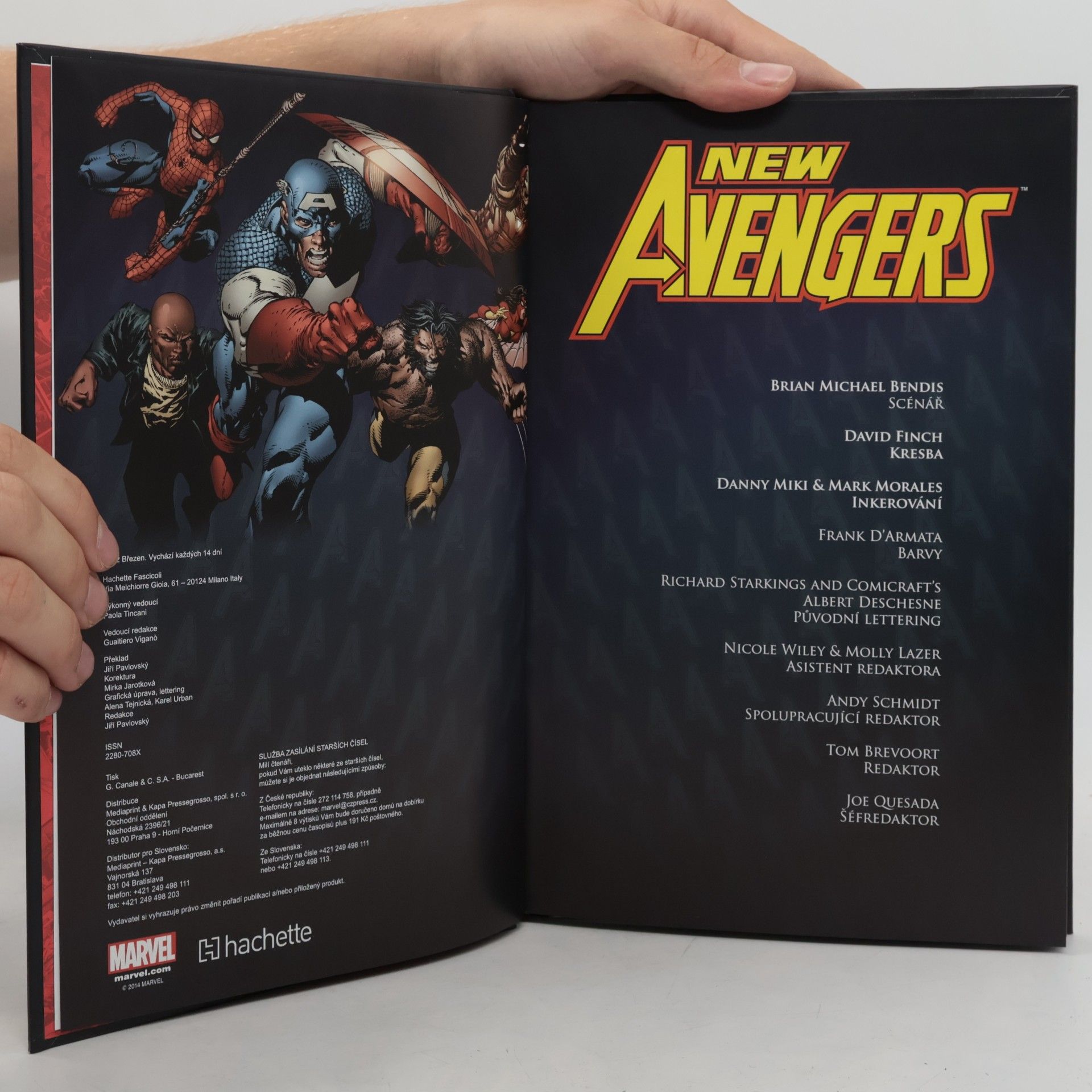 Brian Michael Bendis Ultimátní komiksový komplet 31. New Avengers. Útěk