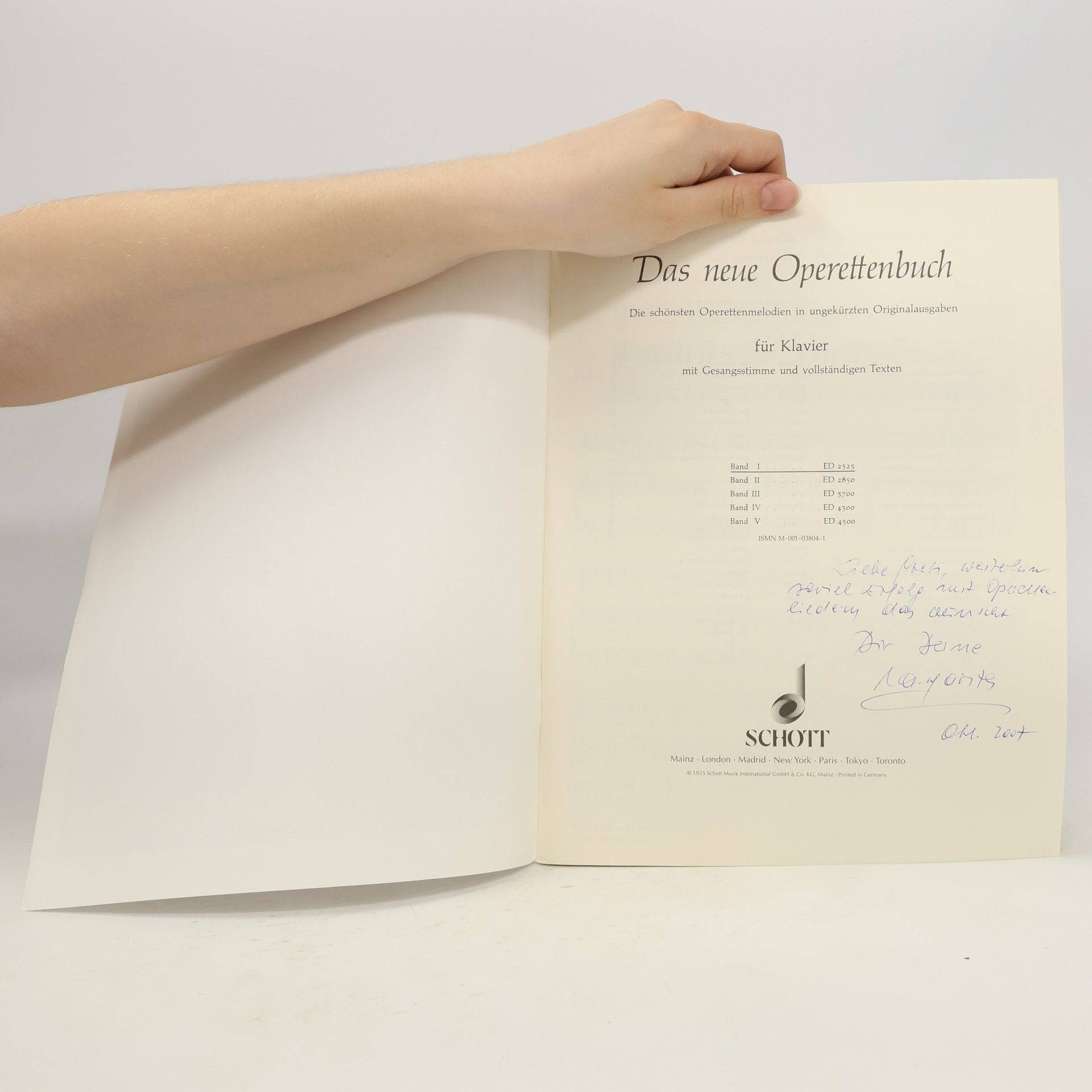 Divers Auteurs Das neue Operetten Buch