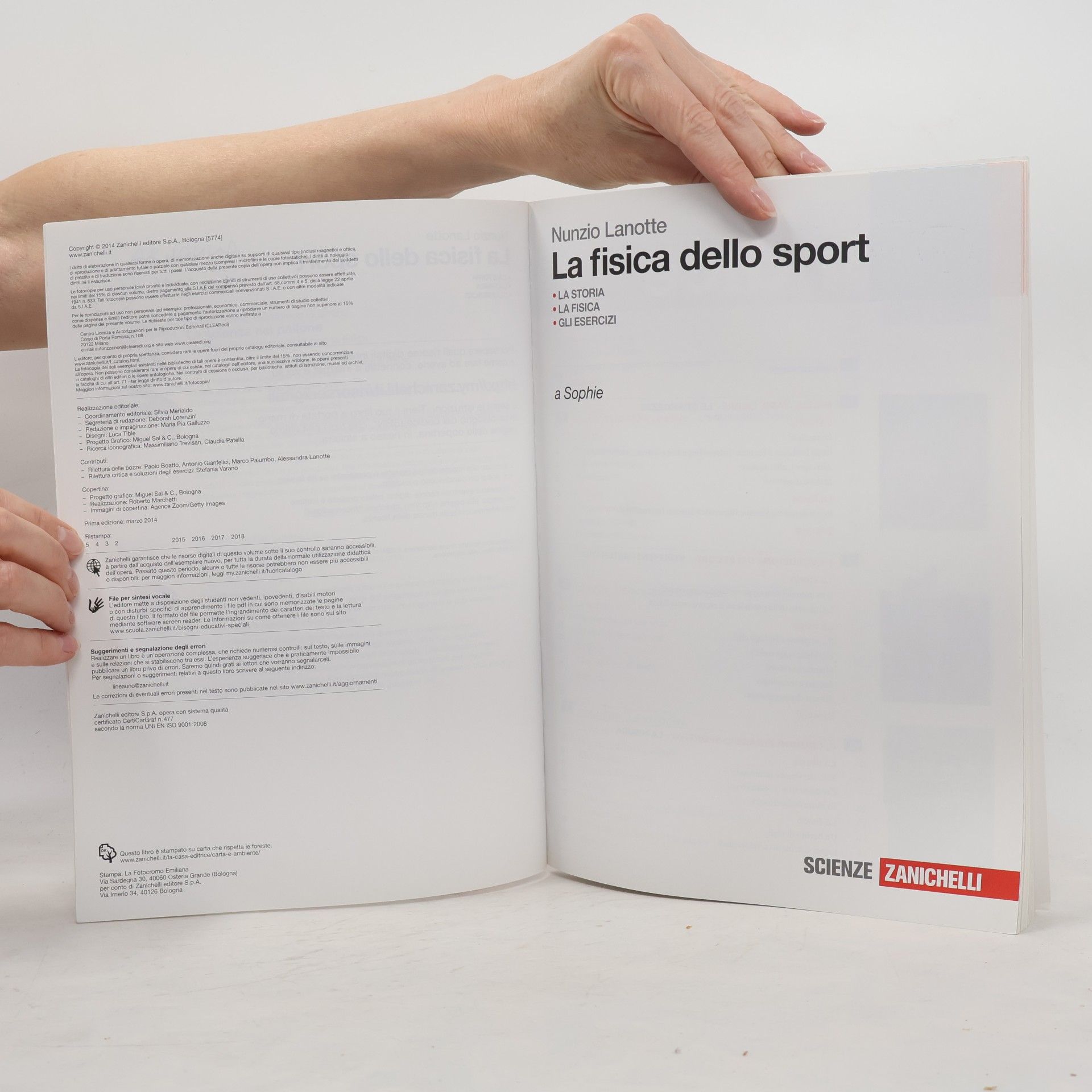 Nunzio Lanotte La fisica dello sport
