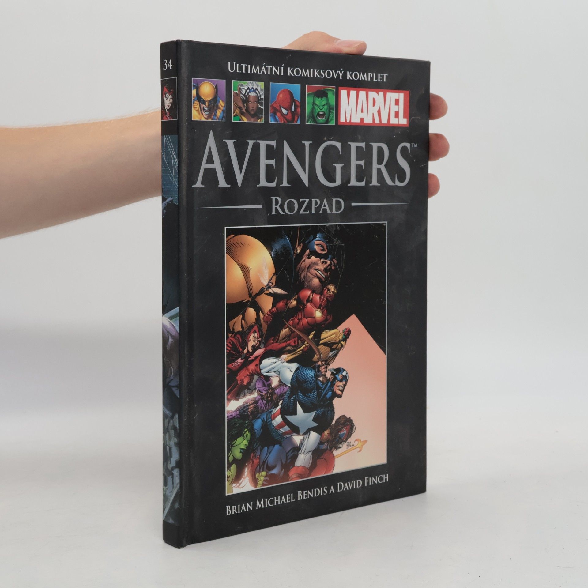 Brian Michael Bendis Ultimátní komiksový komplet 34. Avengers. Rozpad