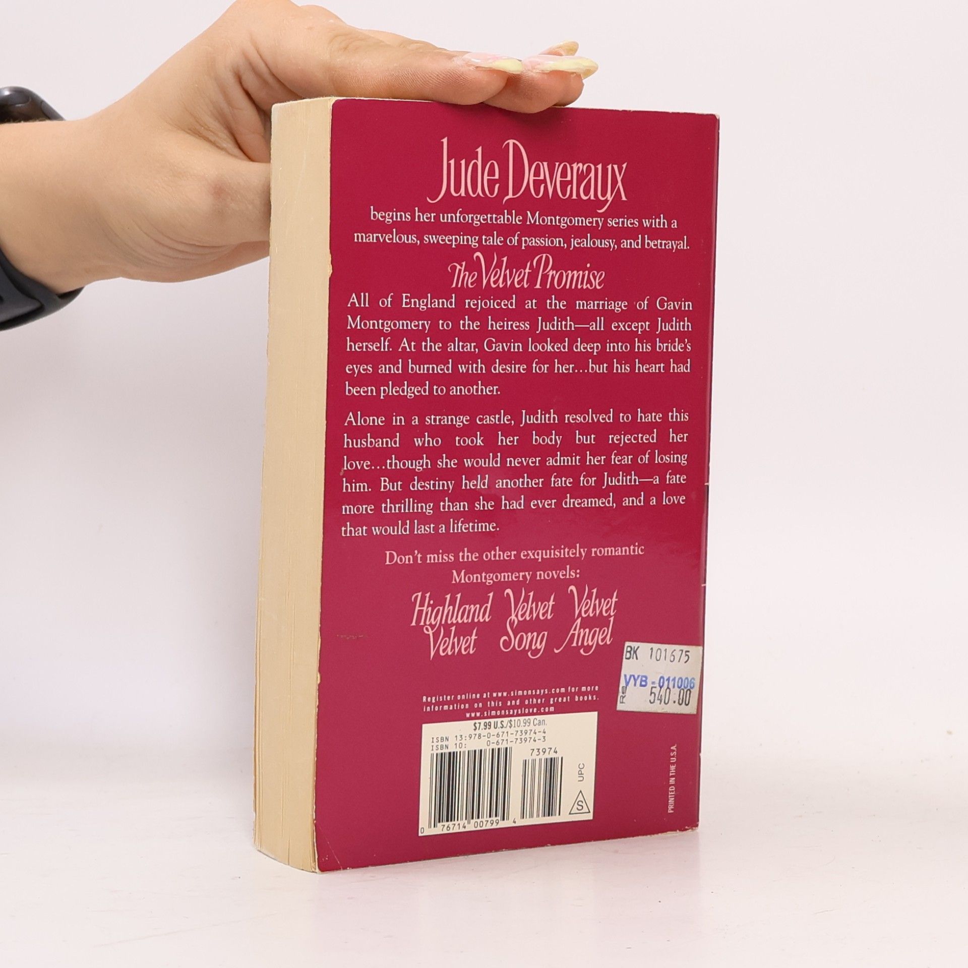 Jude Deveraux The Velvet Promise