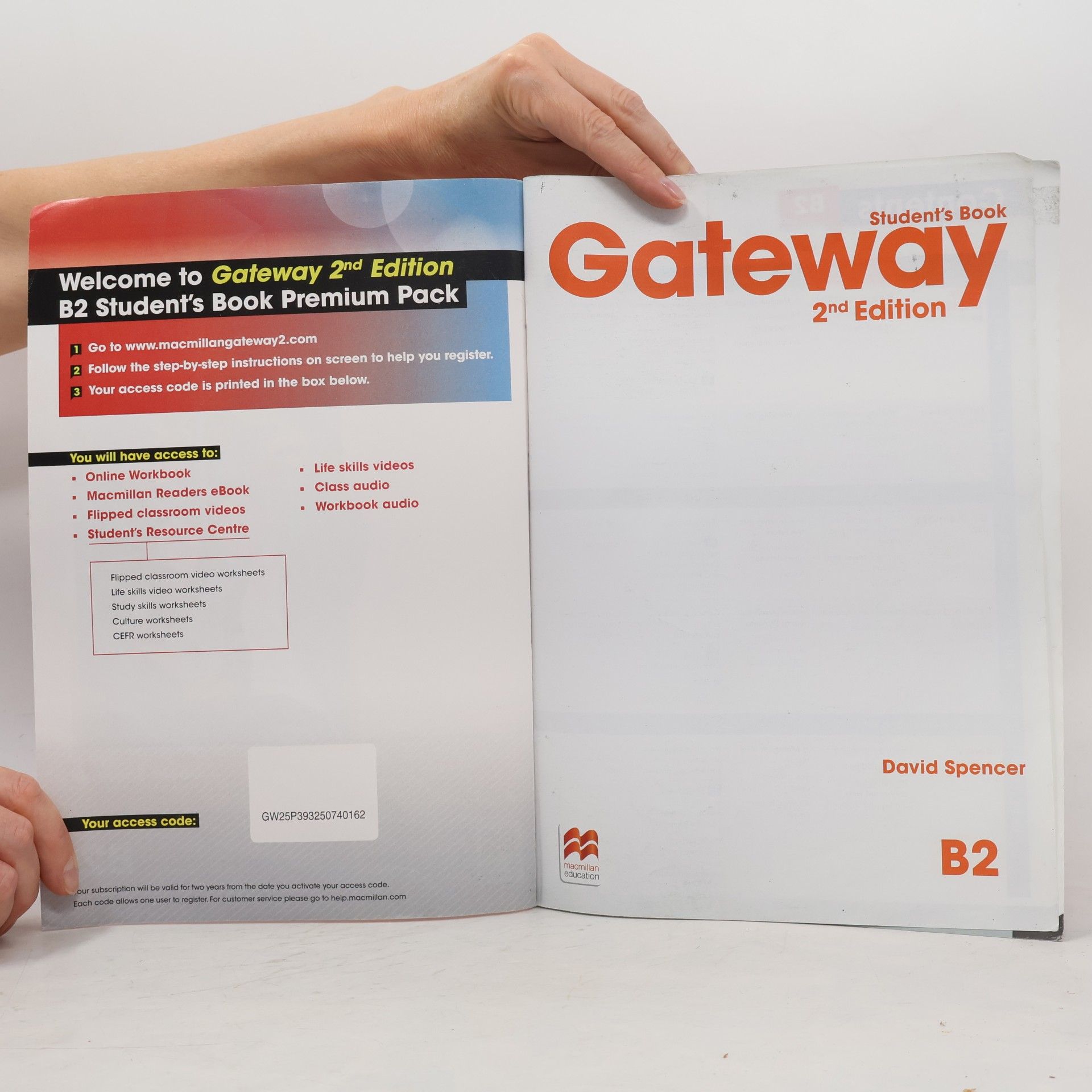 David Spencer Gateway 2nd Edition B2 Pack Italy - Student's Book Premium Pack