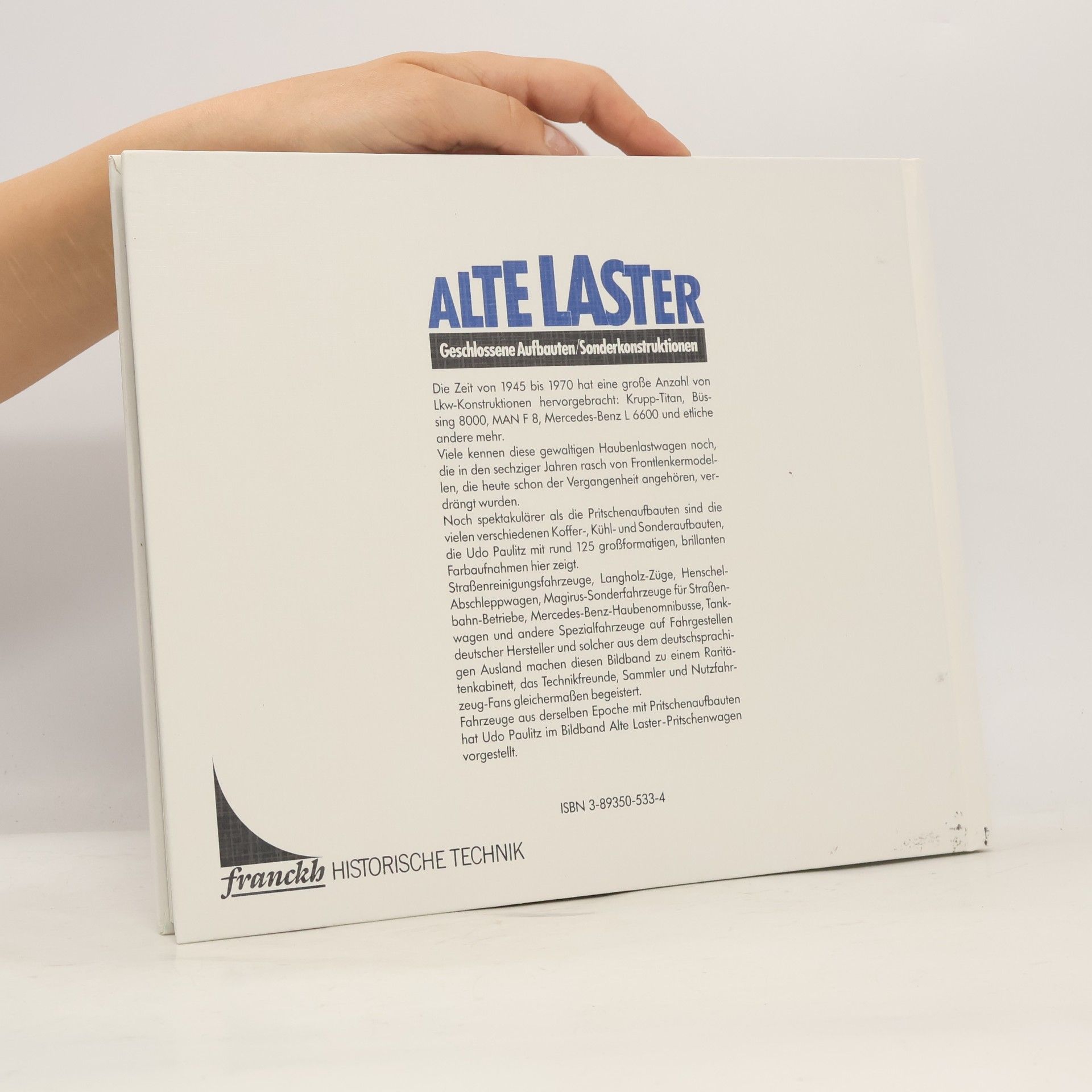 Udo Paulitz Alte Laster