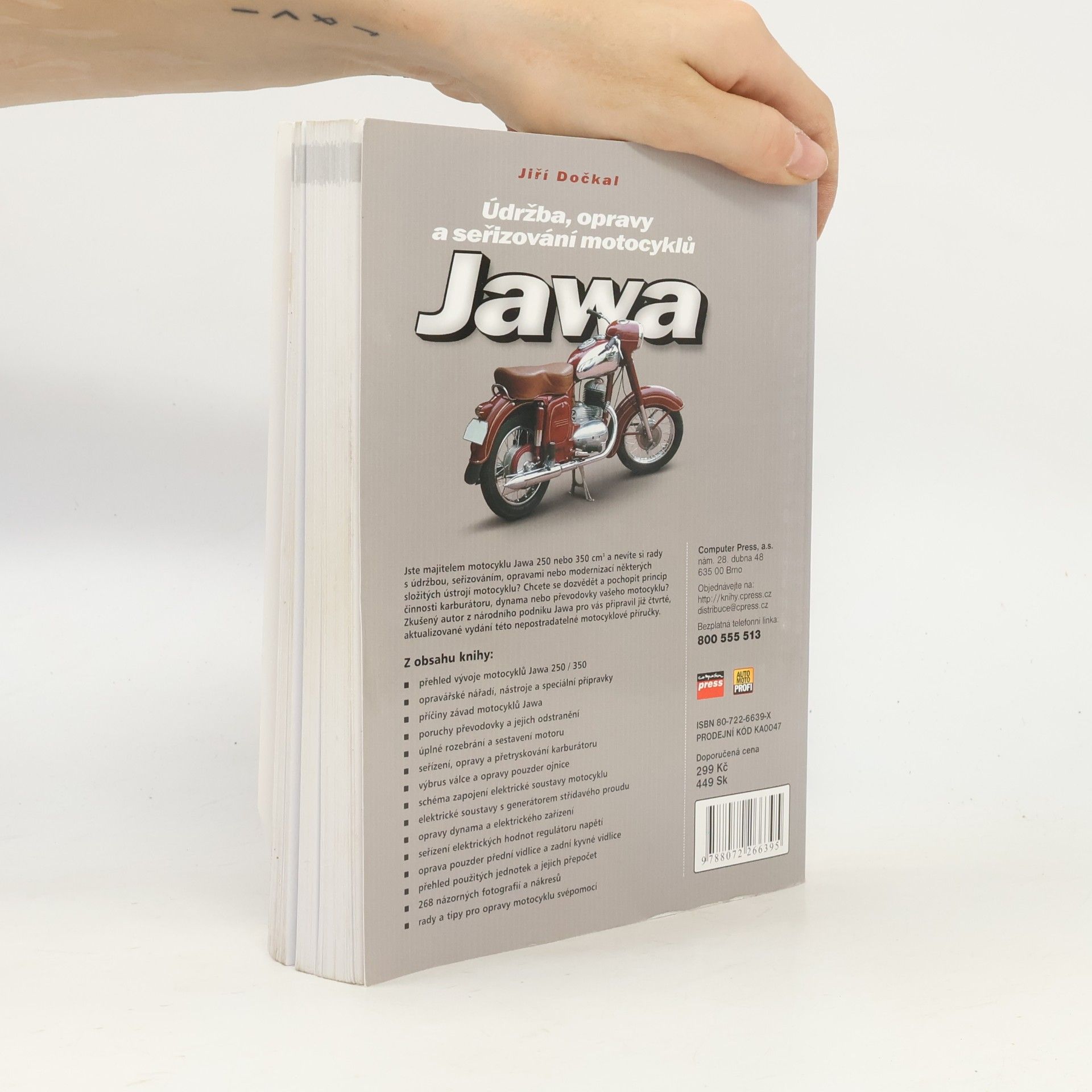 Jiří Dočkal Údržba, opravy a seřizování motocyklů Jawa