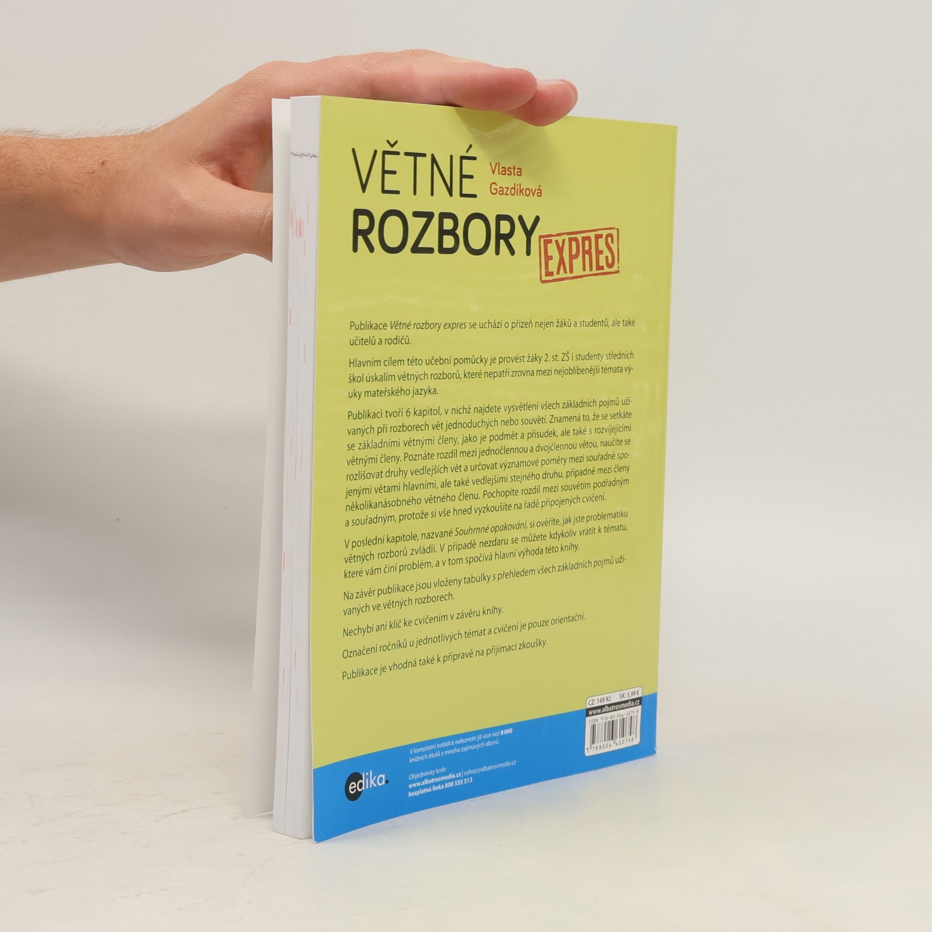 Vlasta Gazdíková Větné rozbory expres