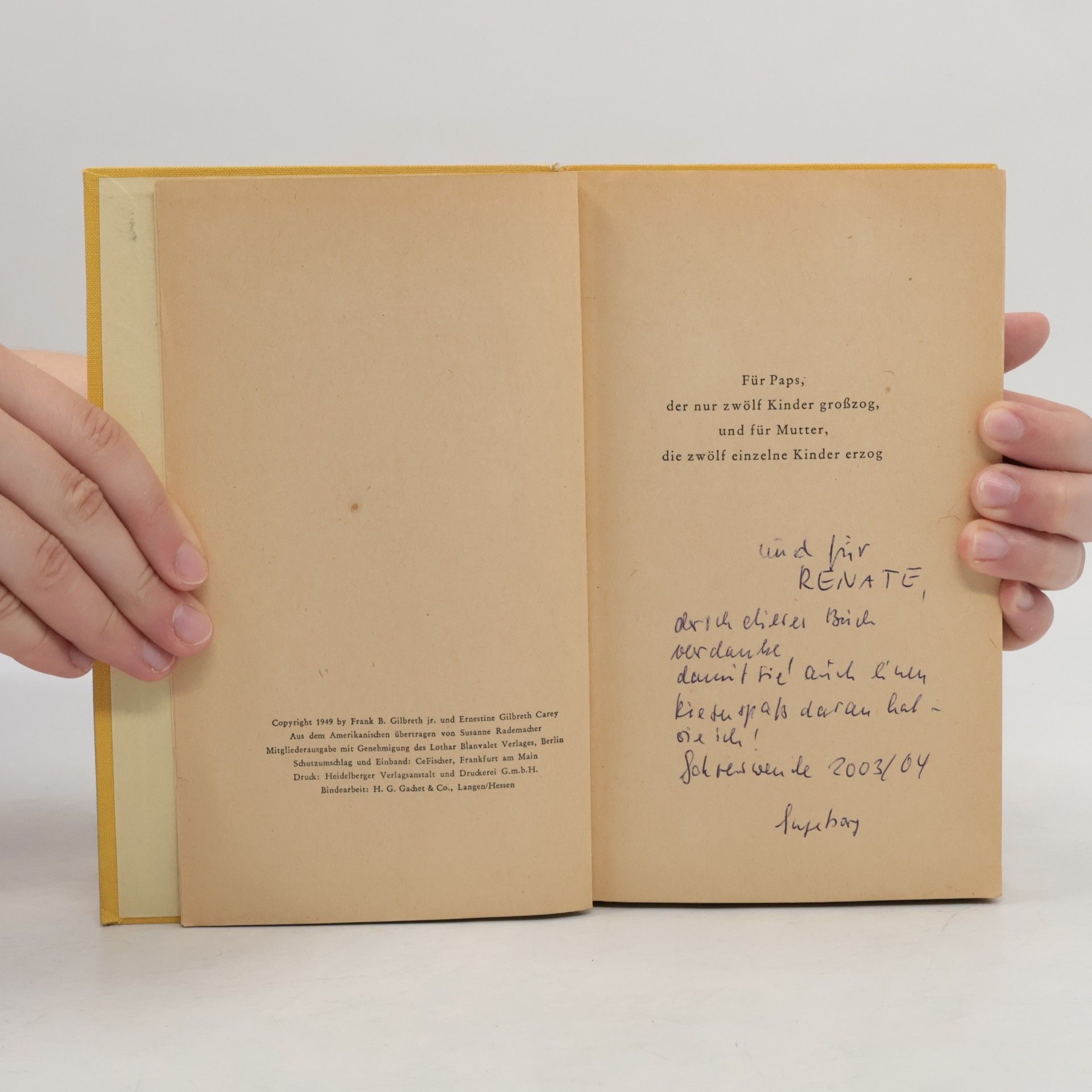 Frank Bunker Gilbreth, Jr. Im Dutzend billiger