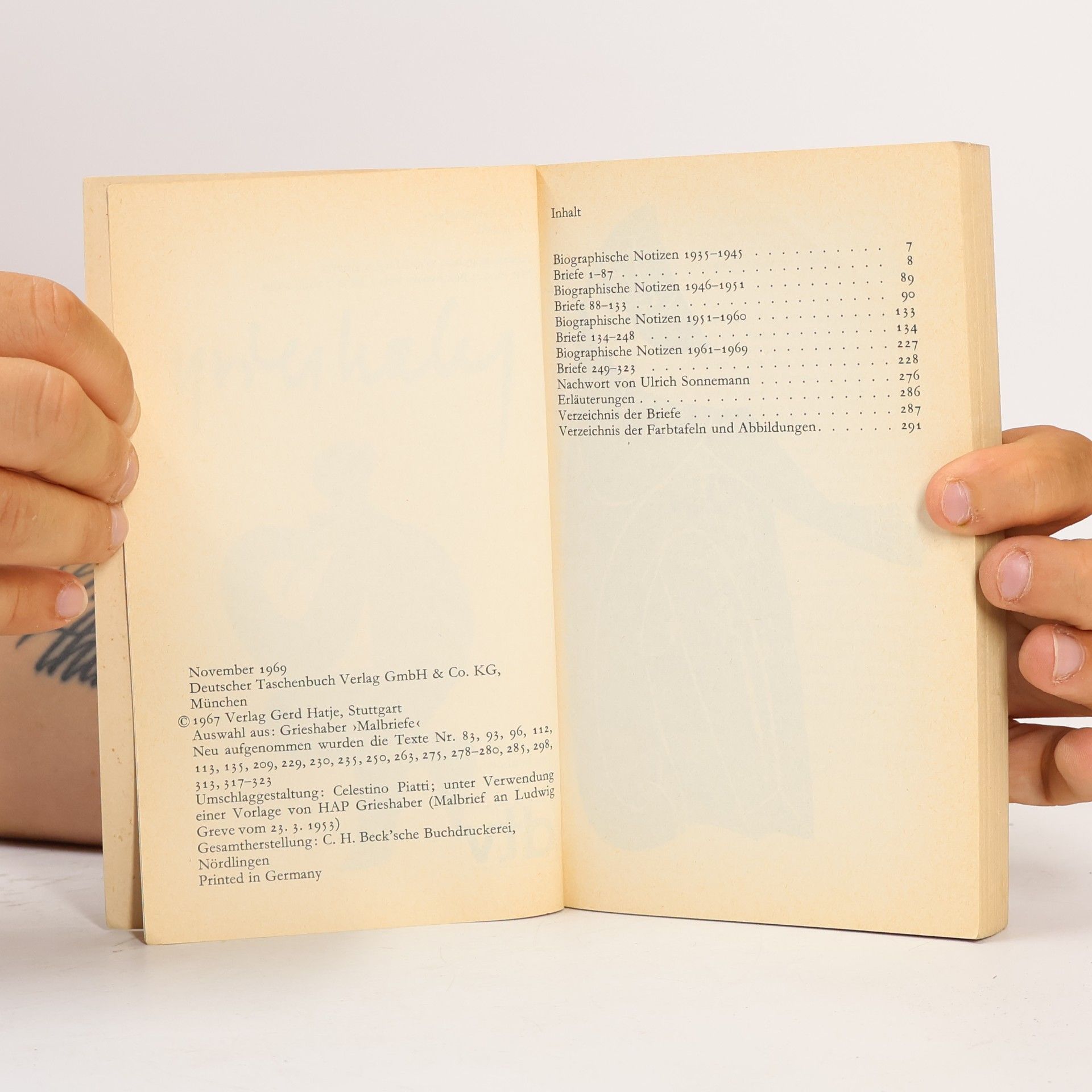 Auteurscollectief Grieshaber Malbriefe
