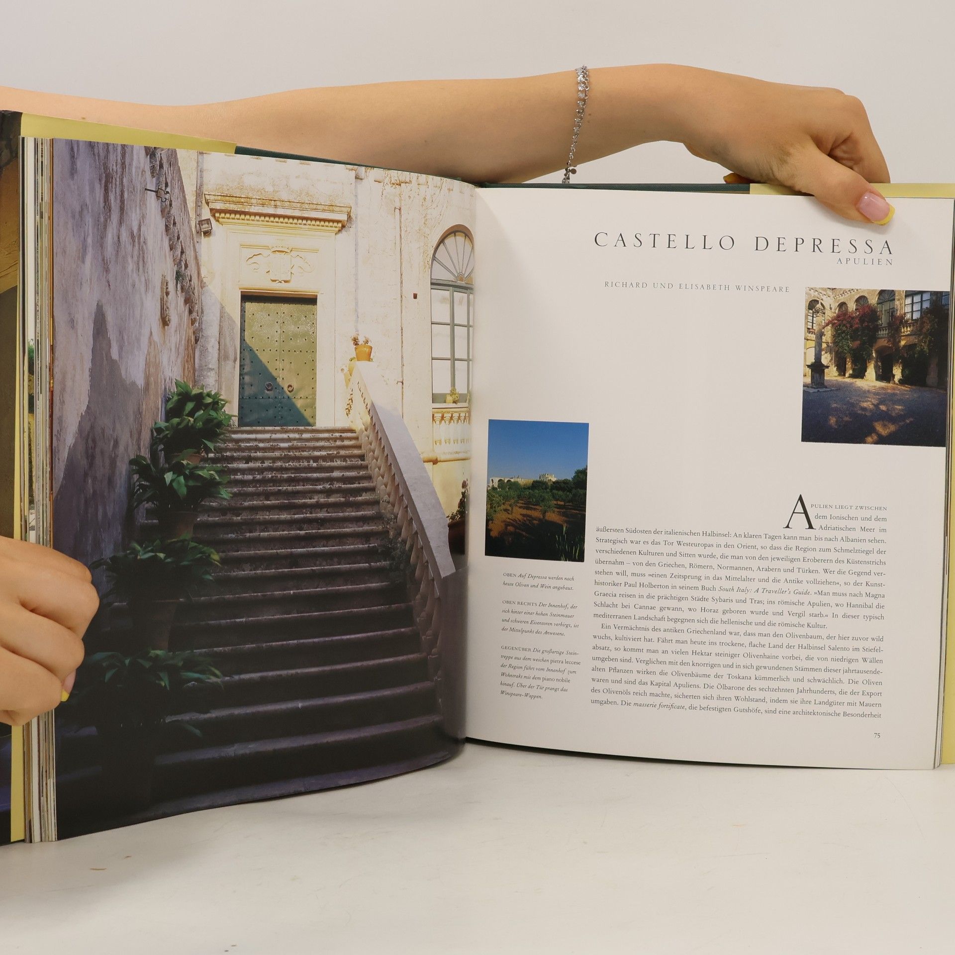 Catherine Fairweather Leben und Wohnen in Italien