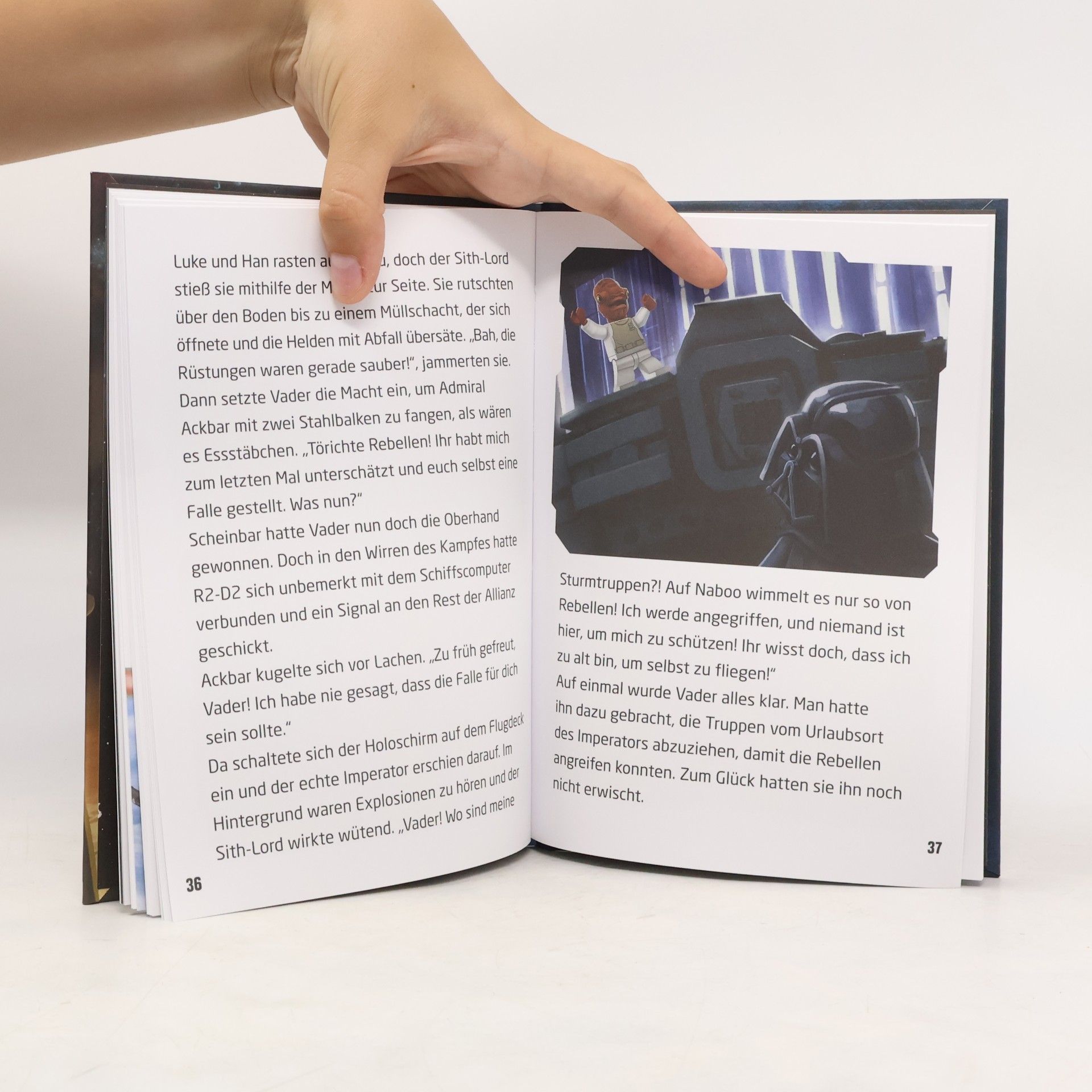 Ace Landers LEGO Star Wars - Luke Skywalker, Held der Rebellen