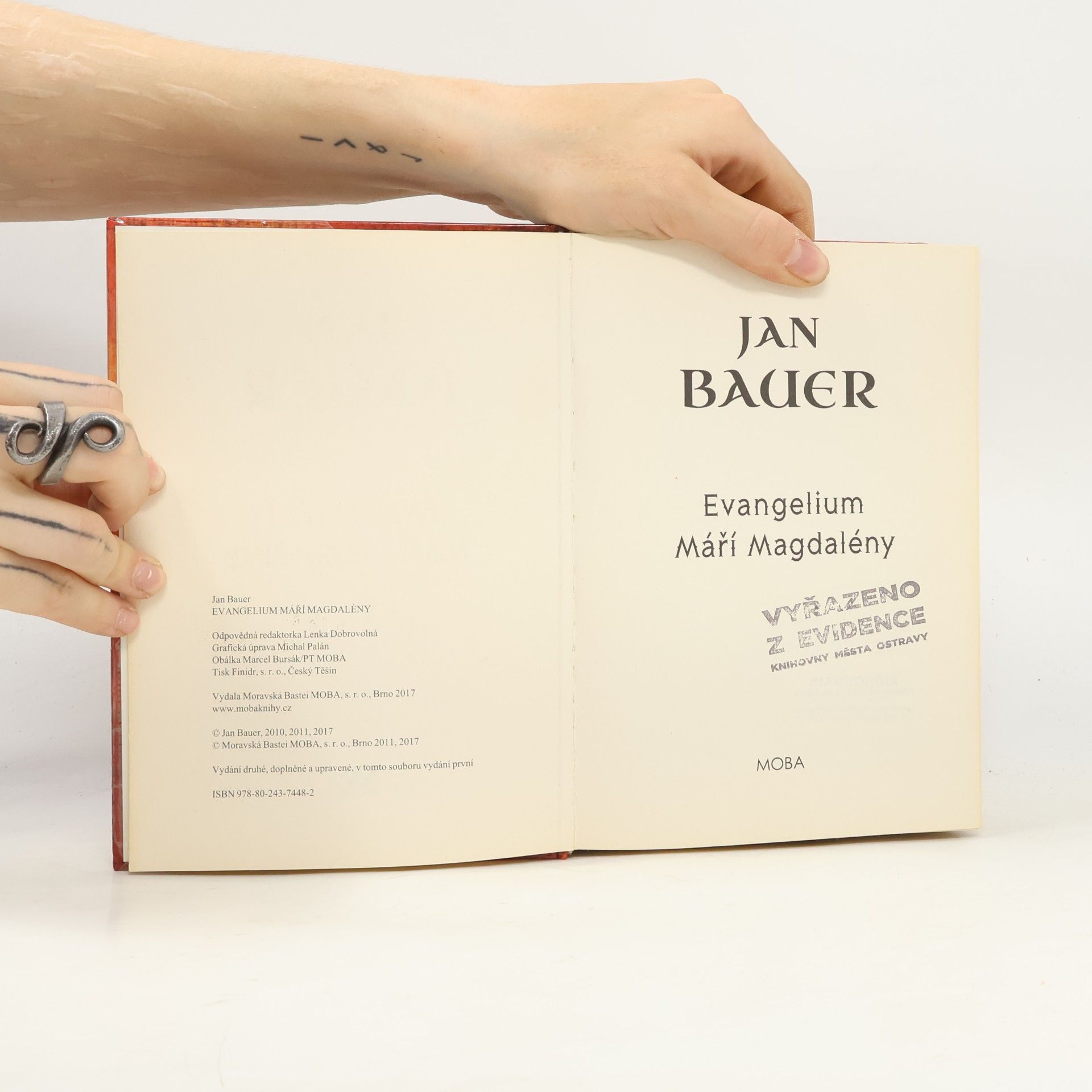 Jan Bauer Evangelium Máří Magdalény