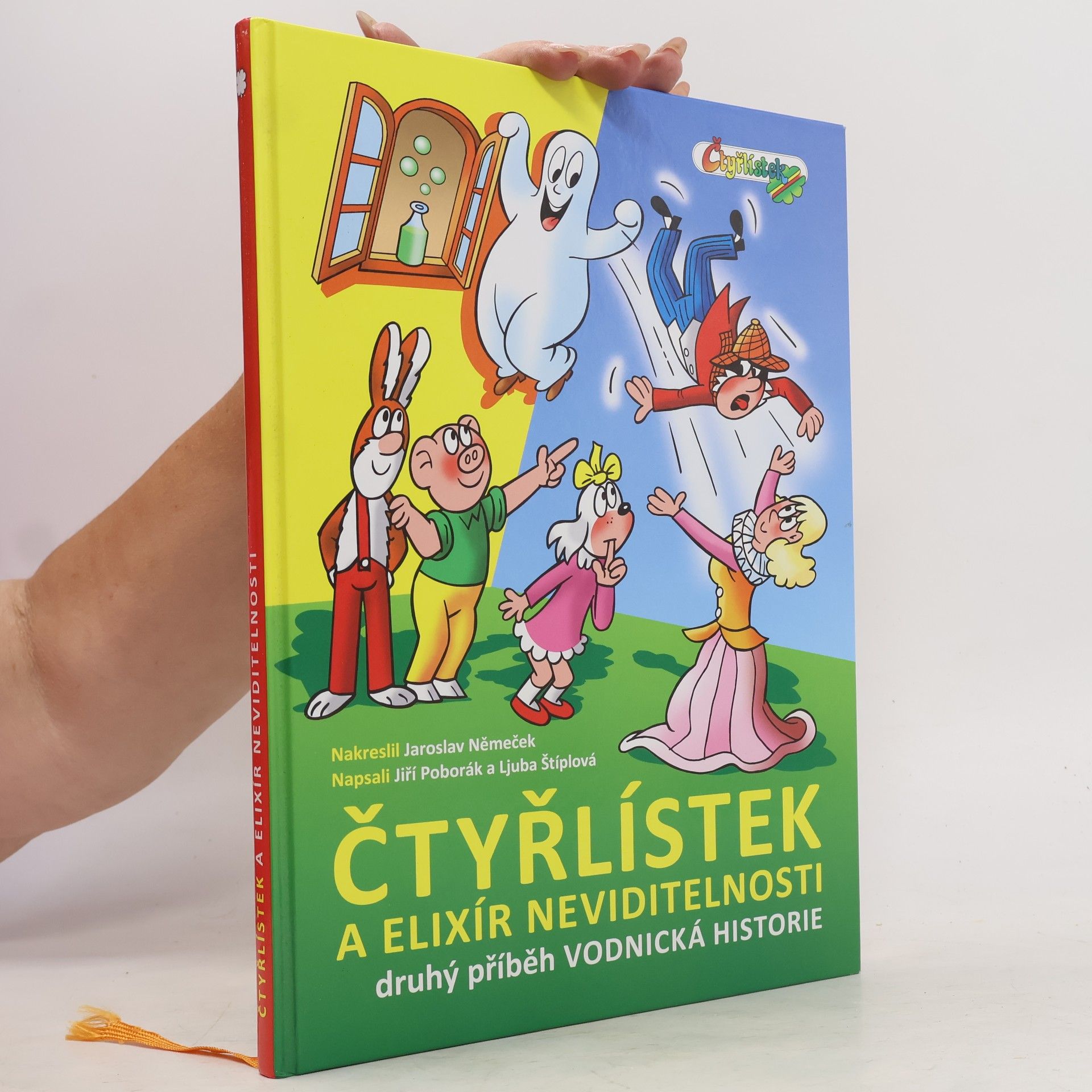 Ljuba Štíplová Čtyřlístek a elixír neviditelnosti