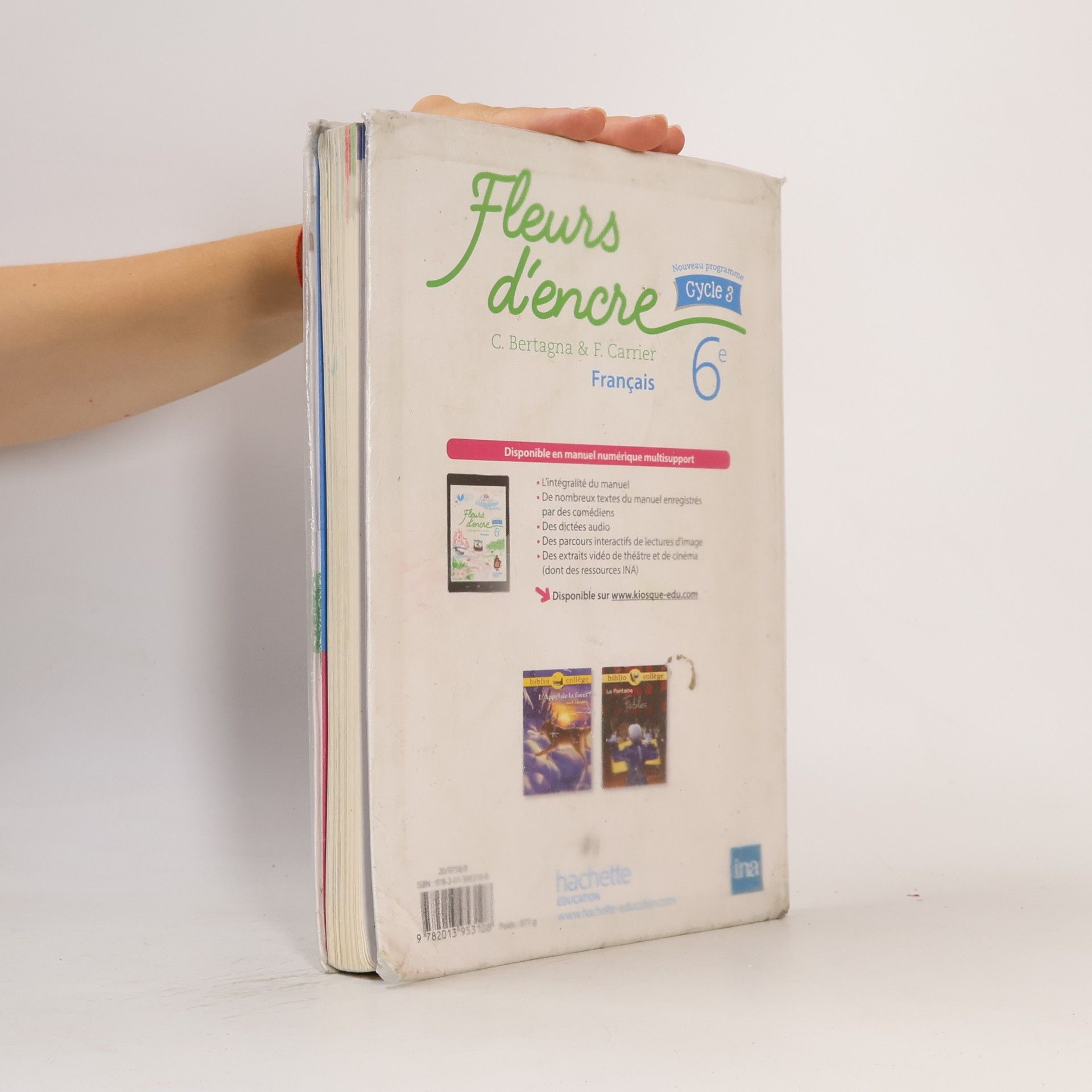 Chantal Bertagna Français Cycle 3 - 6e: Fleurs d'encre