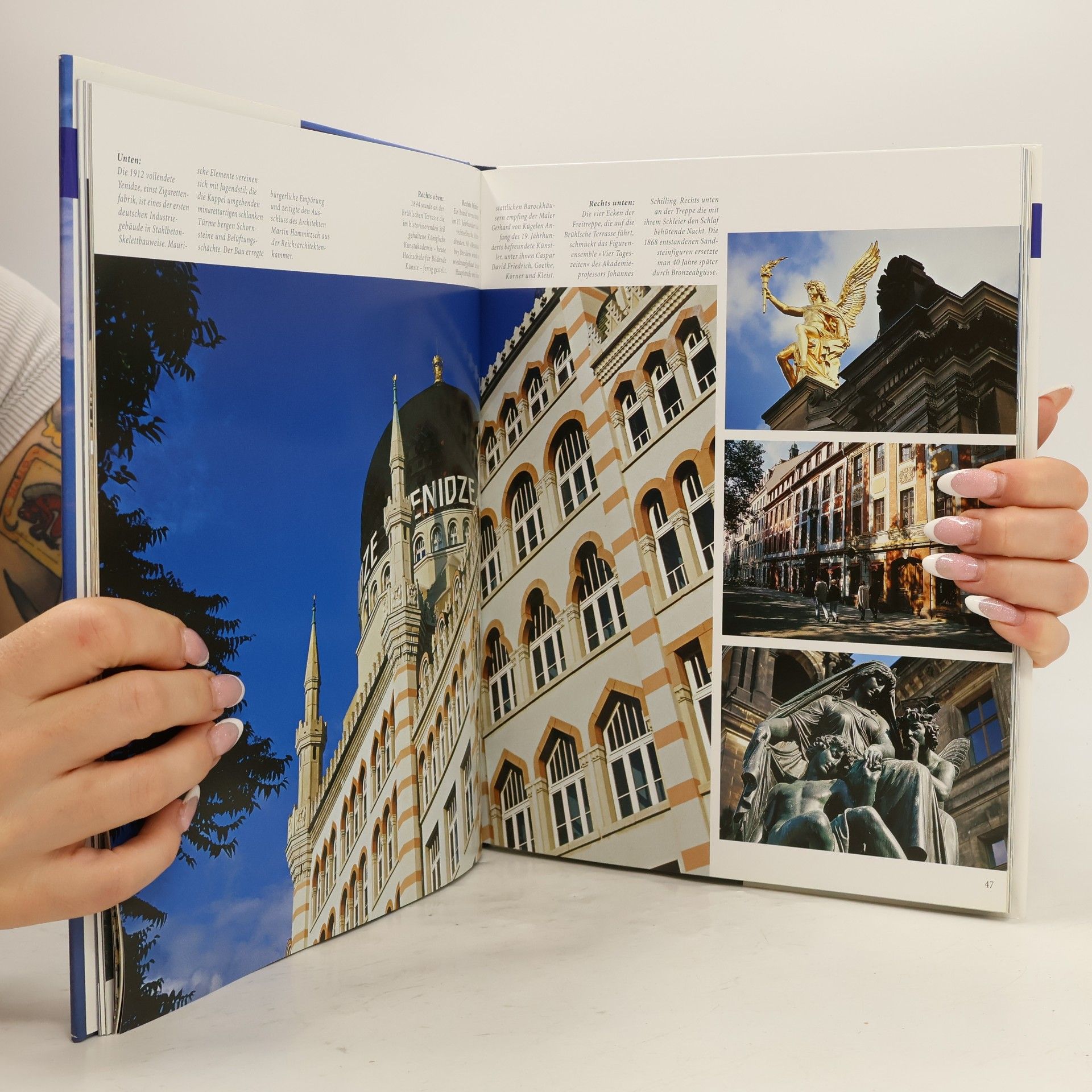 Tina Herzig Reise durch Sachsen [Gebundene Ausgabe]