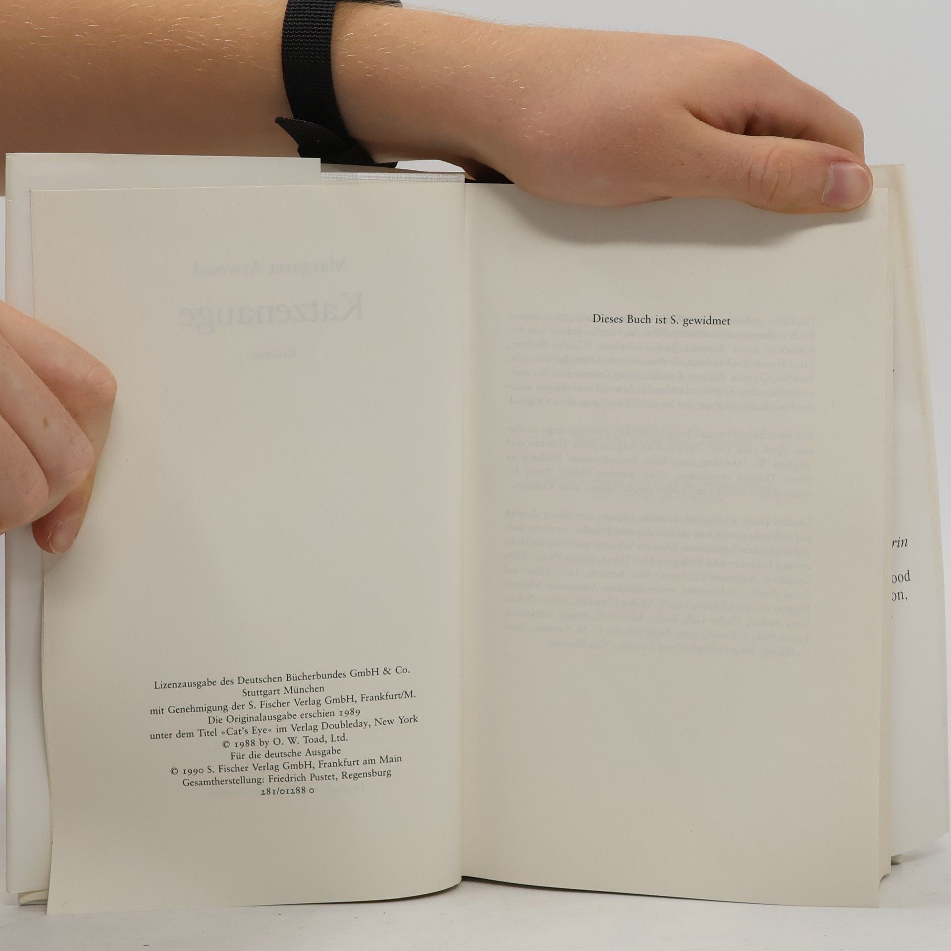 Margaret Atwood Katzenauge