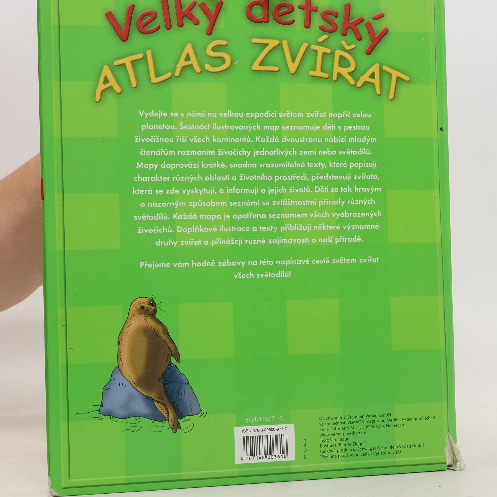 Autores varios Velký dětský atlas zvířat