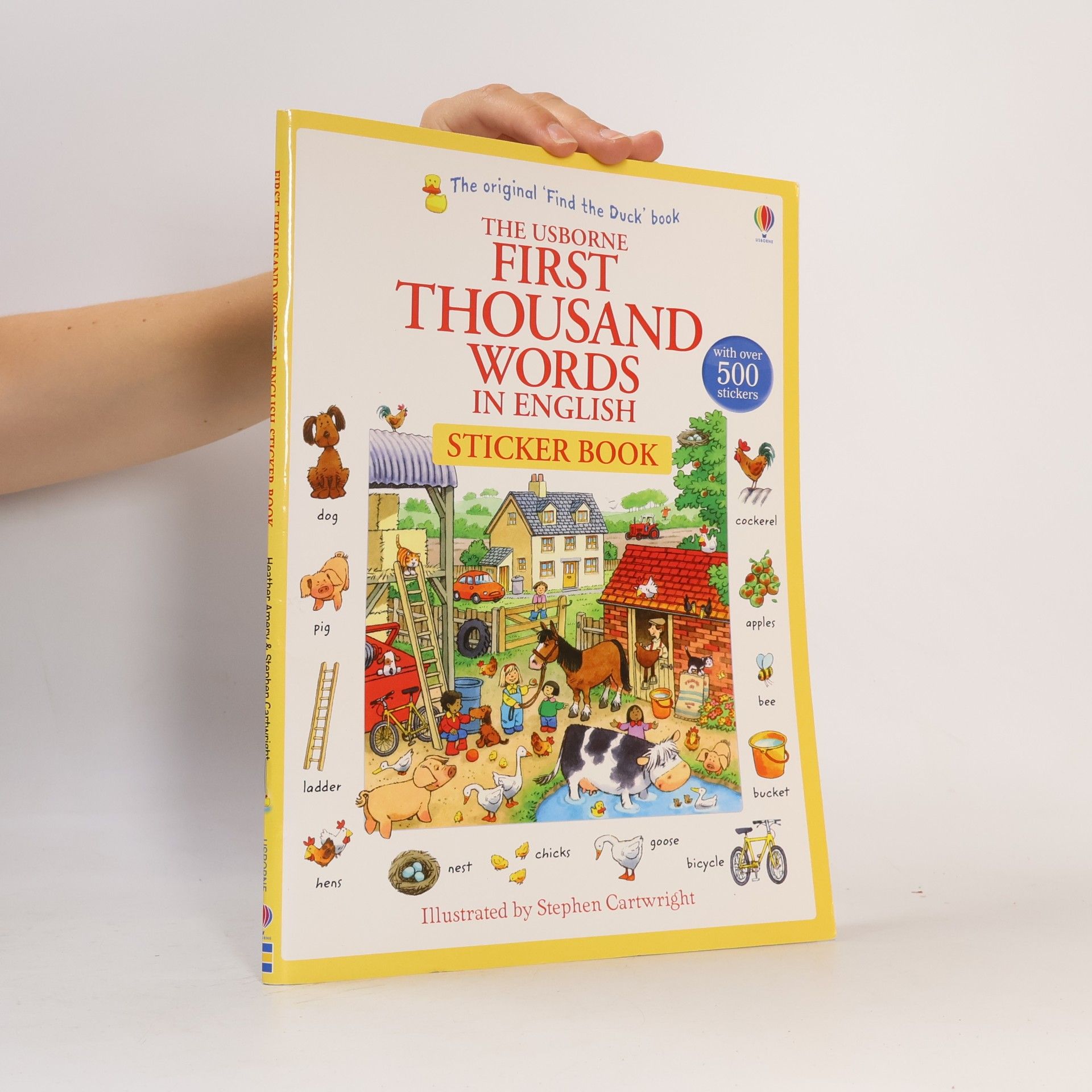 Heather Amery First Thousand Words in English Sticker Book