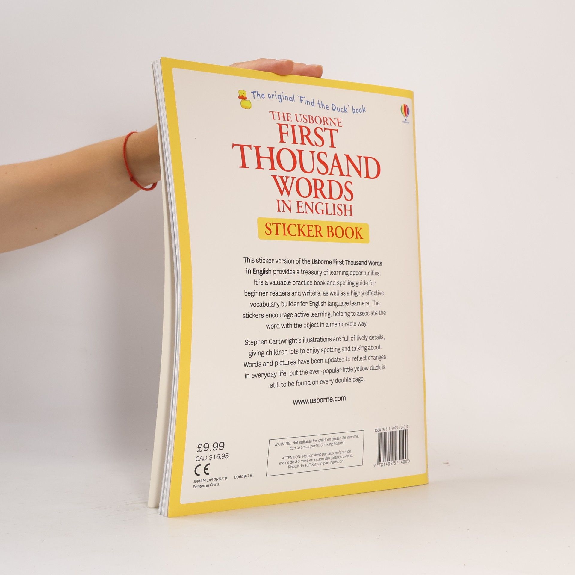 Heather Amery First Thousand Words in English Sticker Book