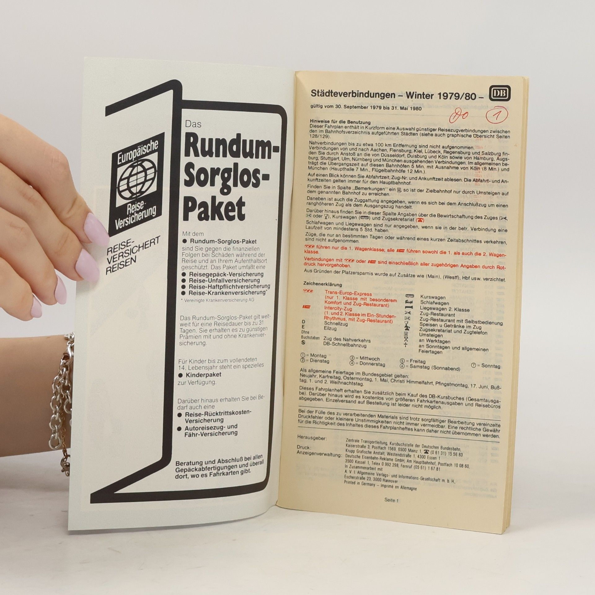 Kolektiv autorů Winter 1979/80. Städteverbindungen