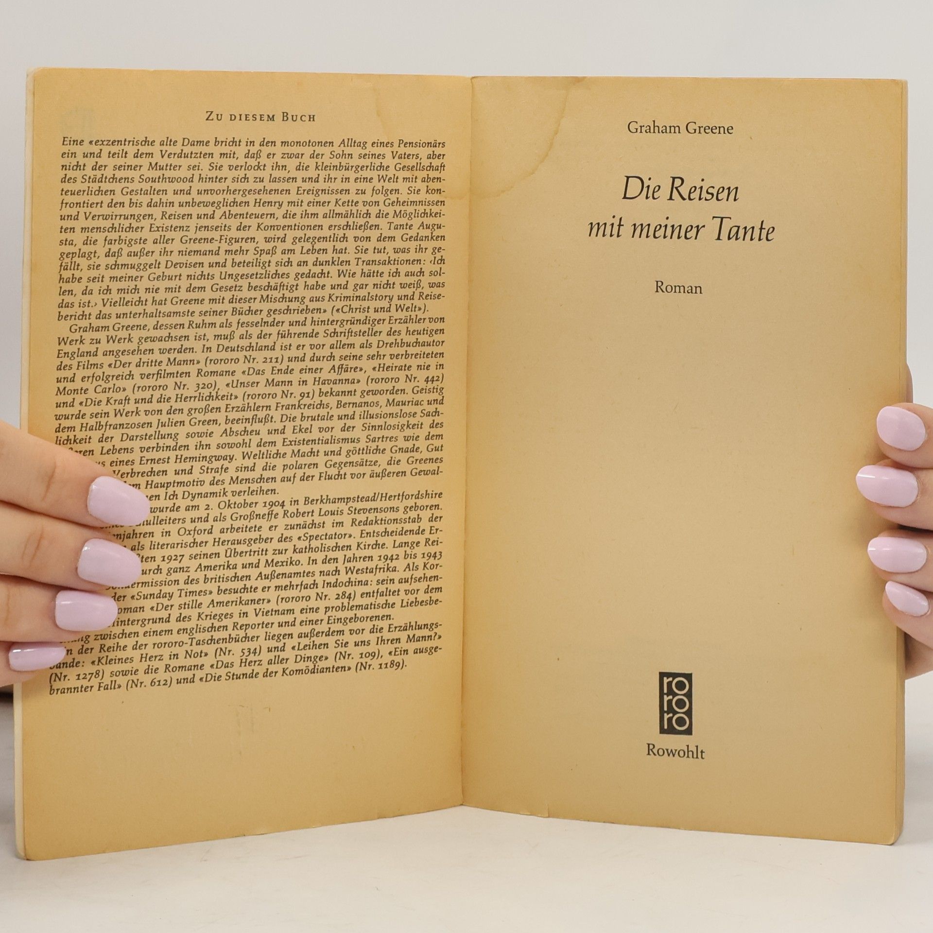 Graham Greene Die Reisen mit meiner Tante
