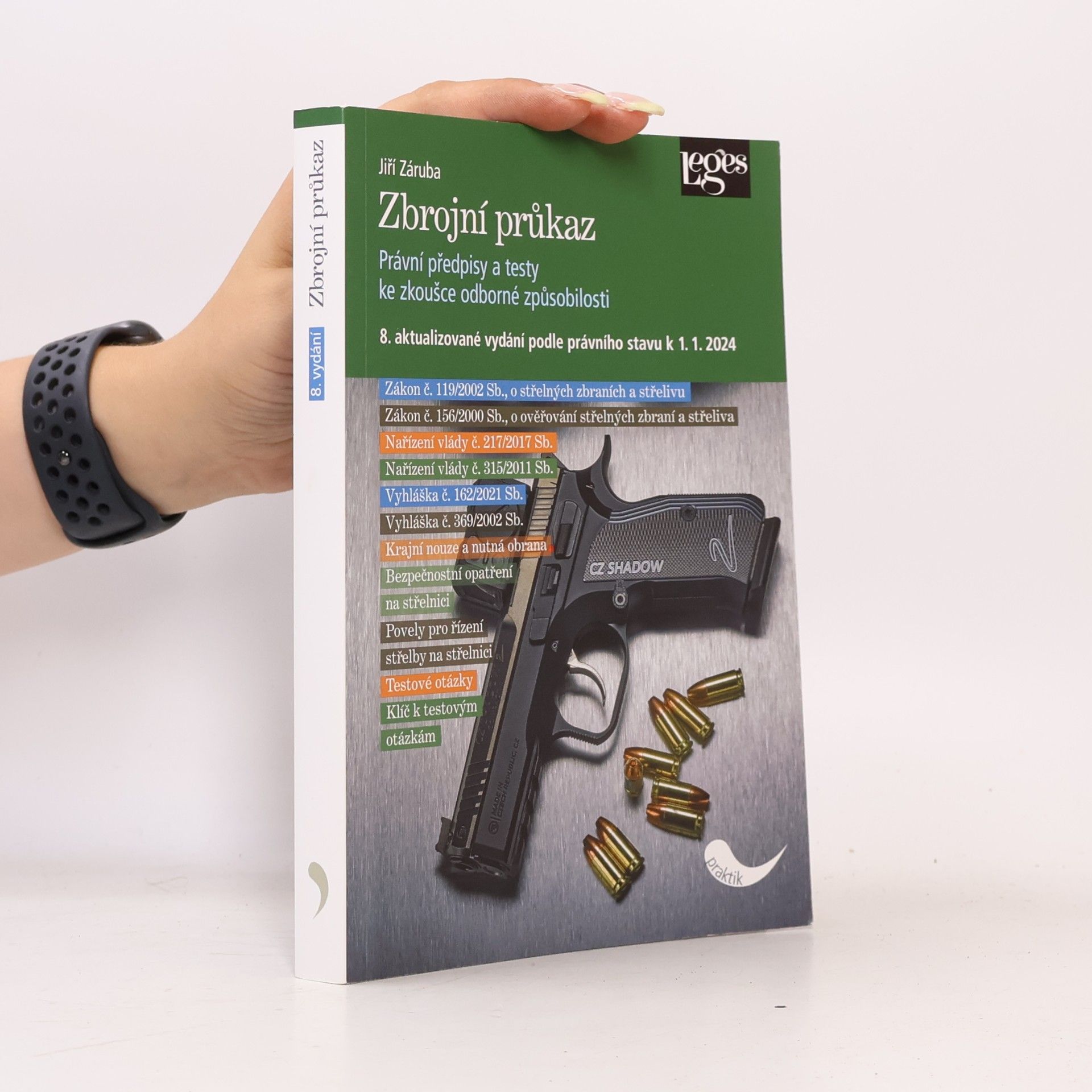 Jiří Záruba Zbrojní průkaz - 8. aktualizované vydání k 1. 1. 2024