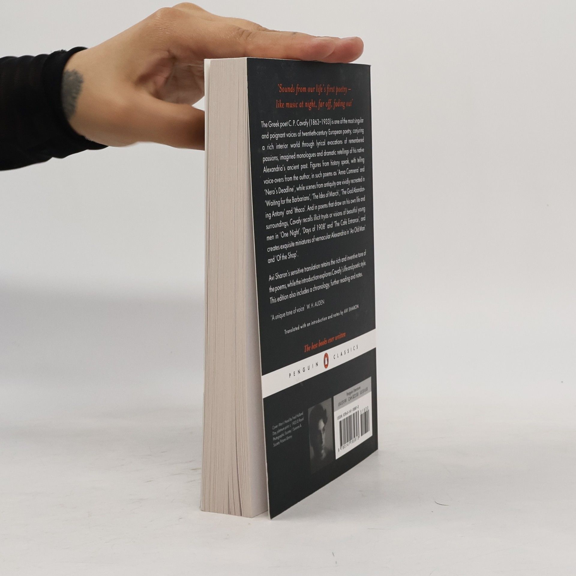 Konstantinos Kavafis Penguin Classics: The Selected Poems of Cavafy