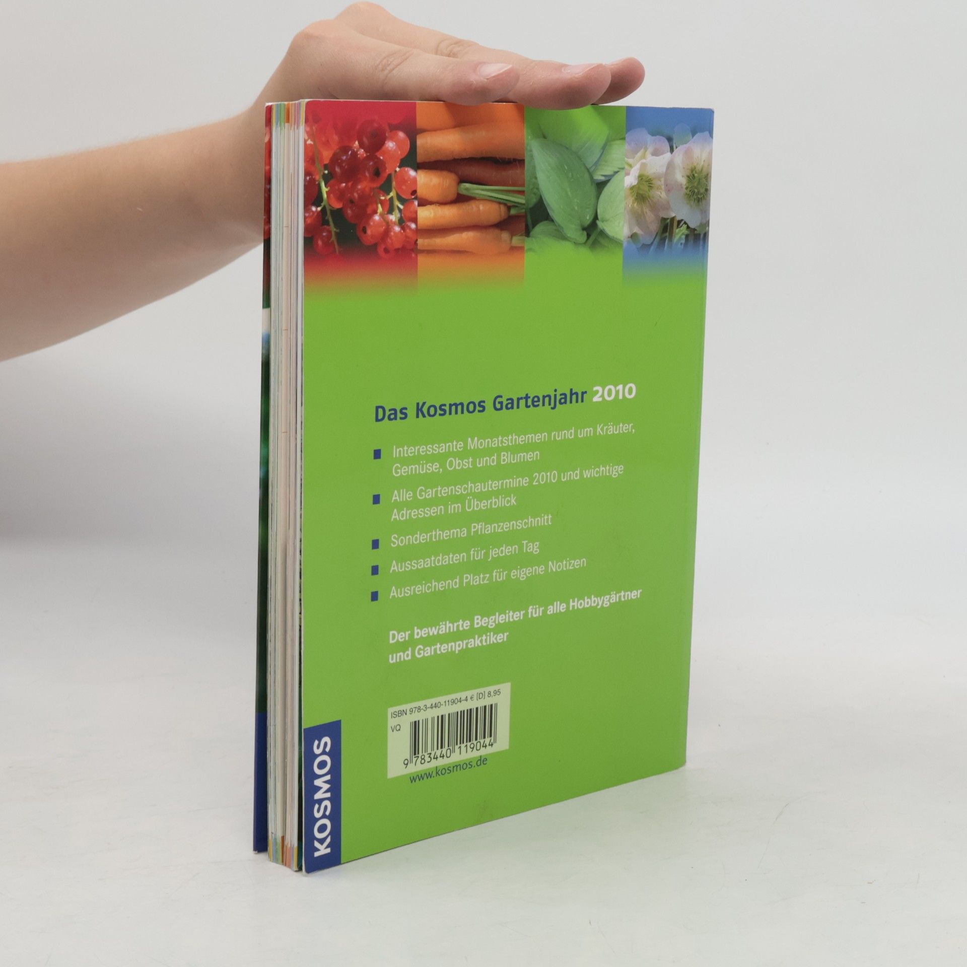 Kosmos Gartenjahr 2010: Der praktische Arbeitskalender mit Aussaattagen