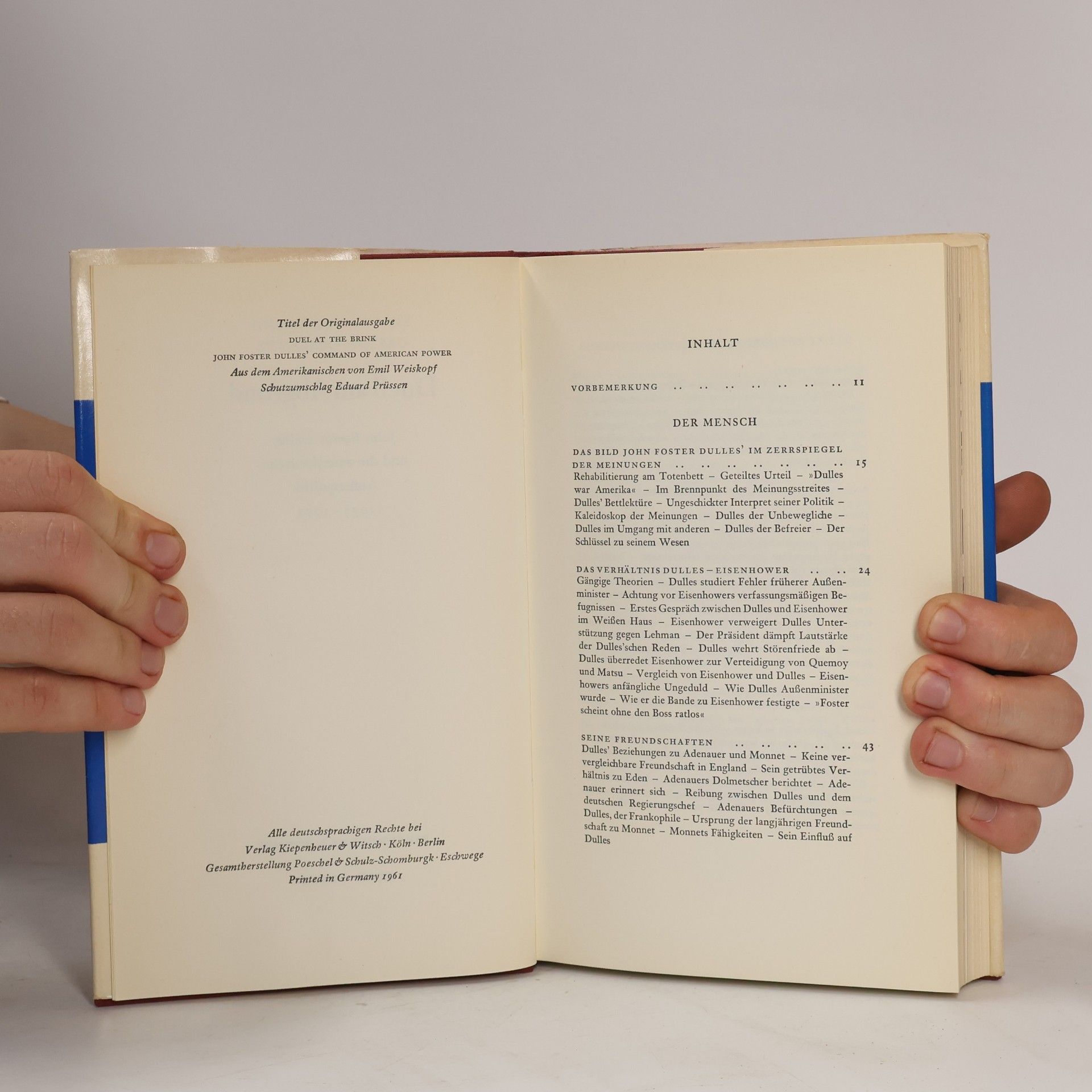 Roscoe Drummond Duell am Abgrund