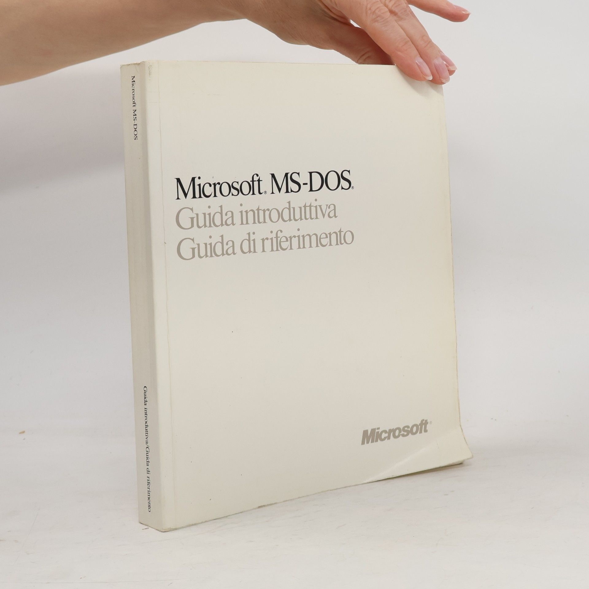 Autorenkollektiv Microsoft MS-DOS. Guida introduttiva. Guida di riferimento