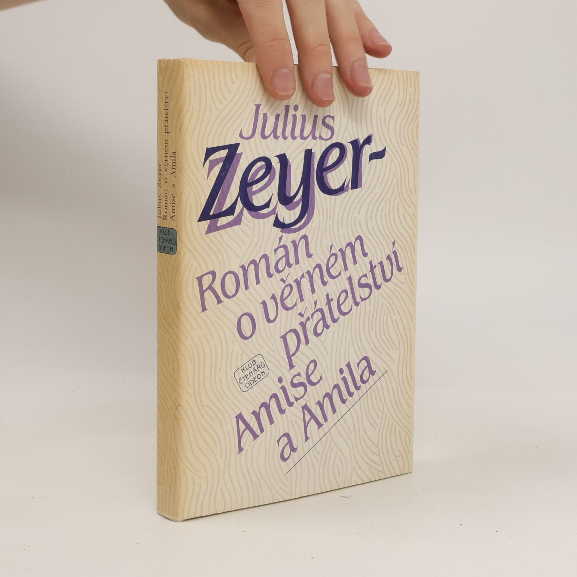 Julius Zeyer Román o věrném přátelství Amise a Amila