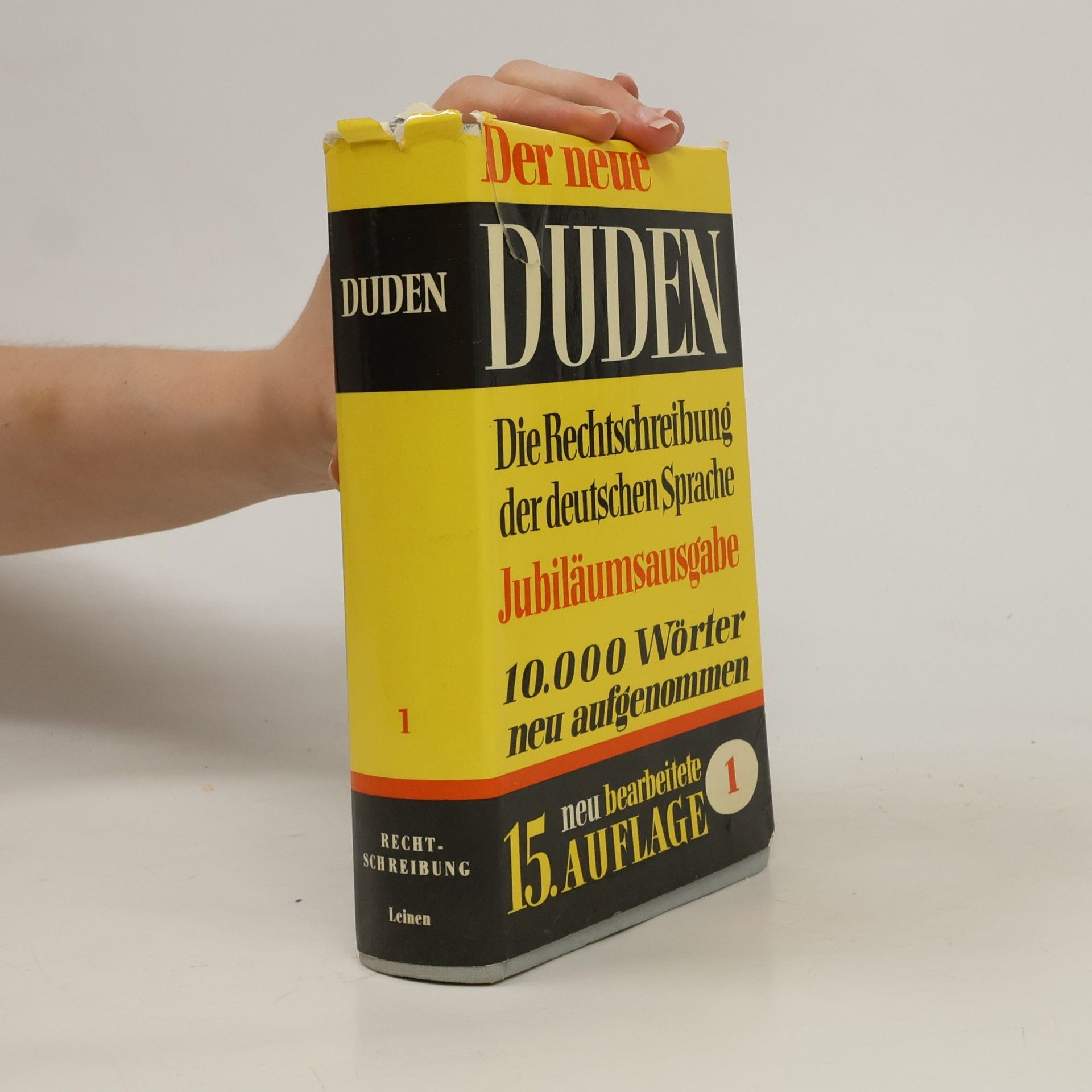 Kolektiv autorů Der Grosse duden die Rechtschreibung der deutschen Sprache 1