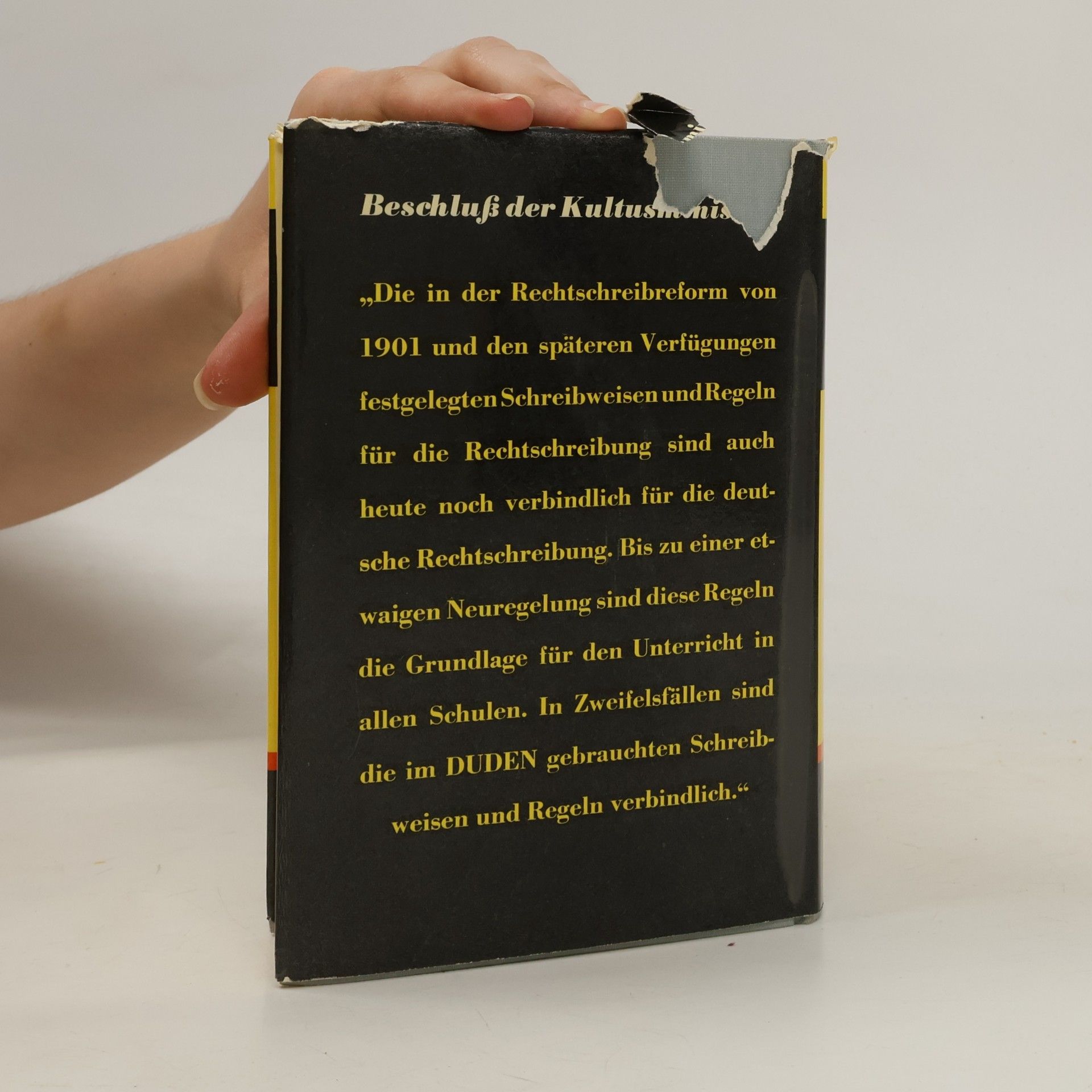 Kolektiv autorů Der Grosse duden die Rechtschreibung der deutschen Sprache 1