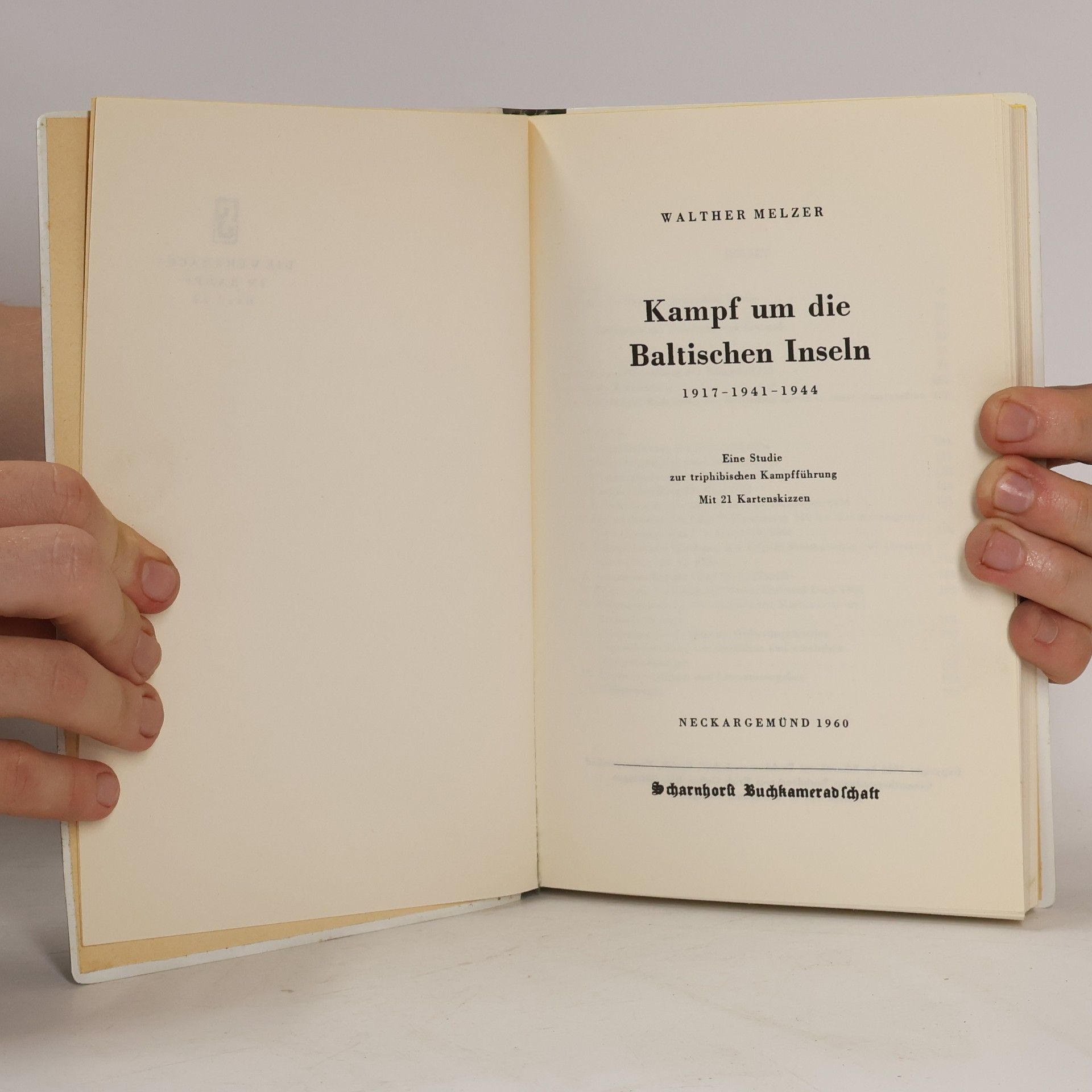 Walther Melzer Kampf um die Baltischen Inseln