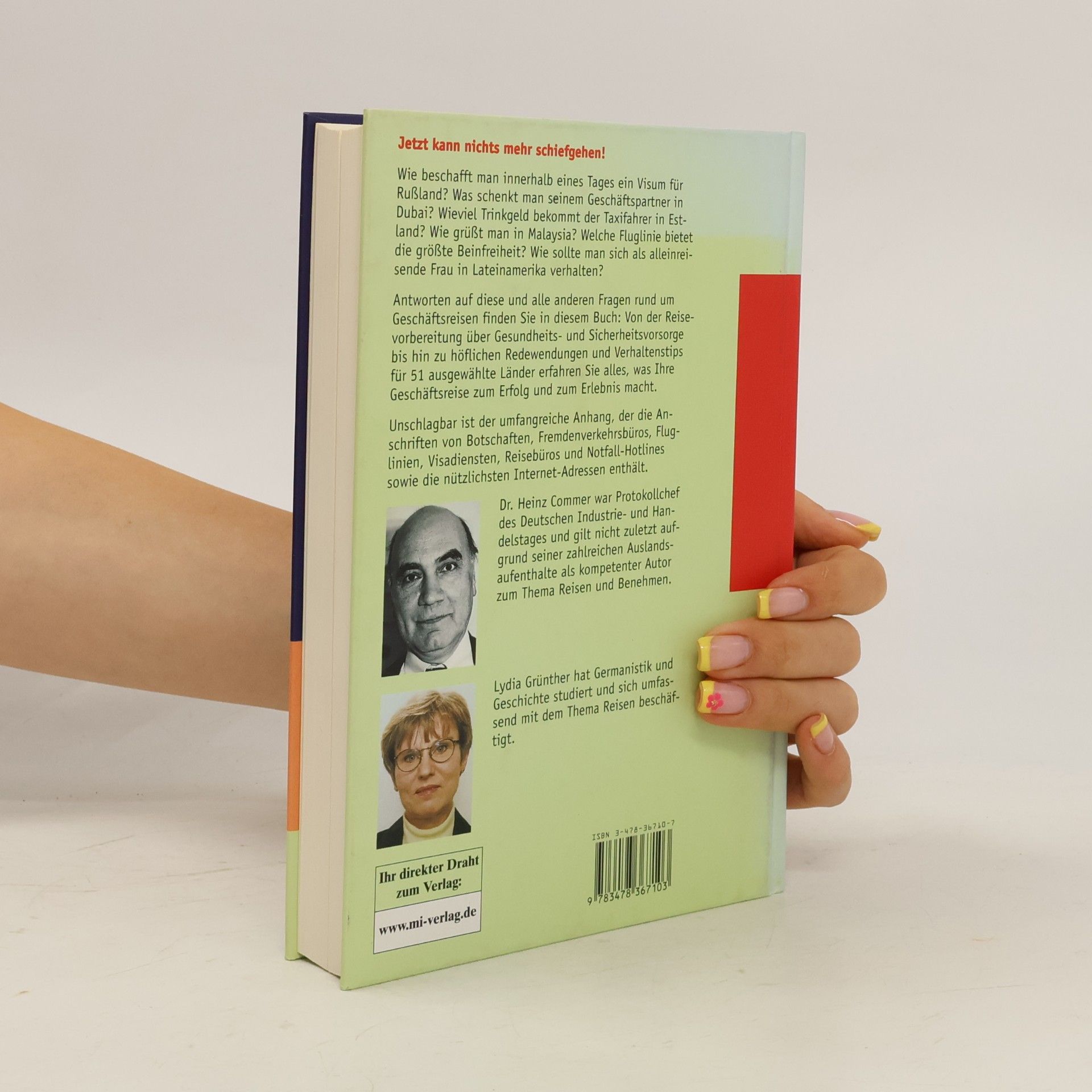 Heinz Commer Clever reisen - Tips und Regeln für Manager