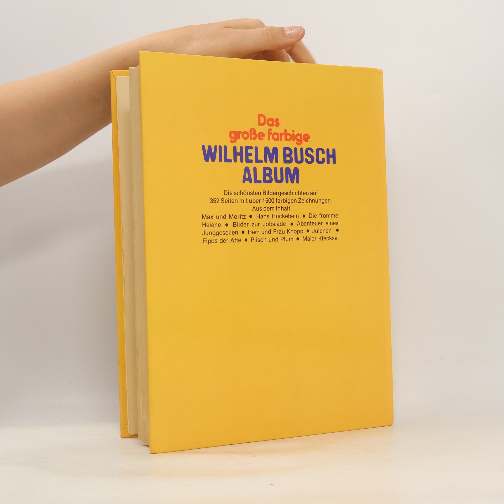 Wilhelm Busch Das große farbige Wilhelm Busch Album