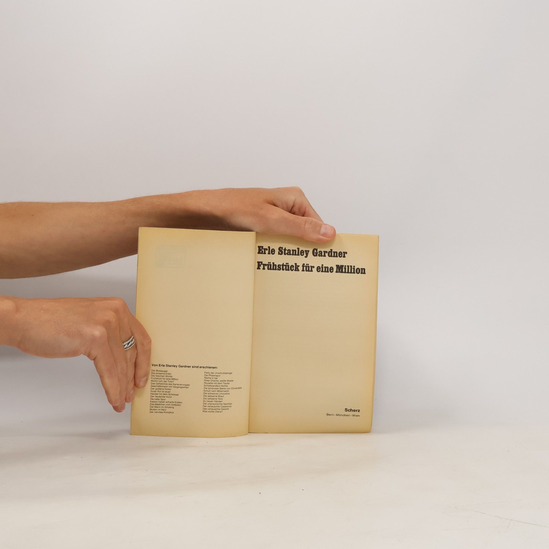 Erle Stanley Gardner Frühstück für eine Million