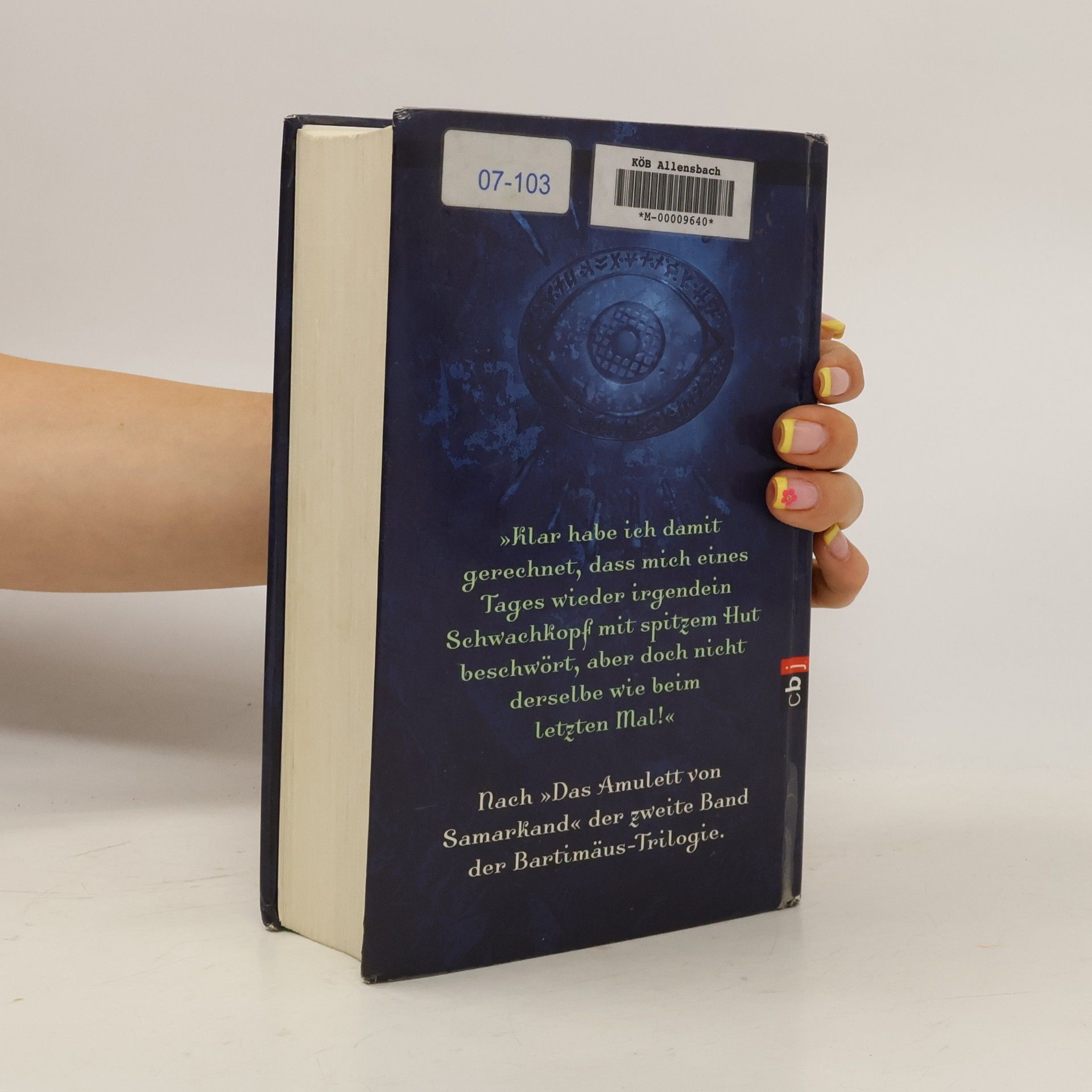 Jonathan Stroud Bartimäus. Das Auge des Golem