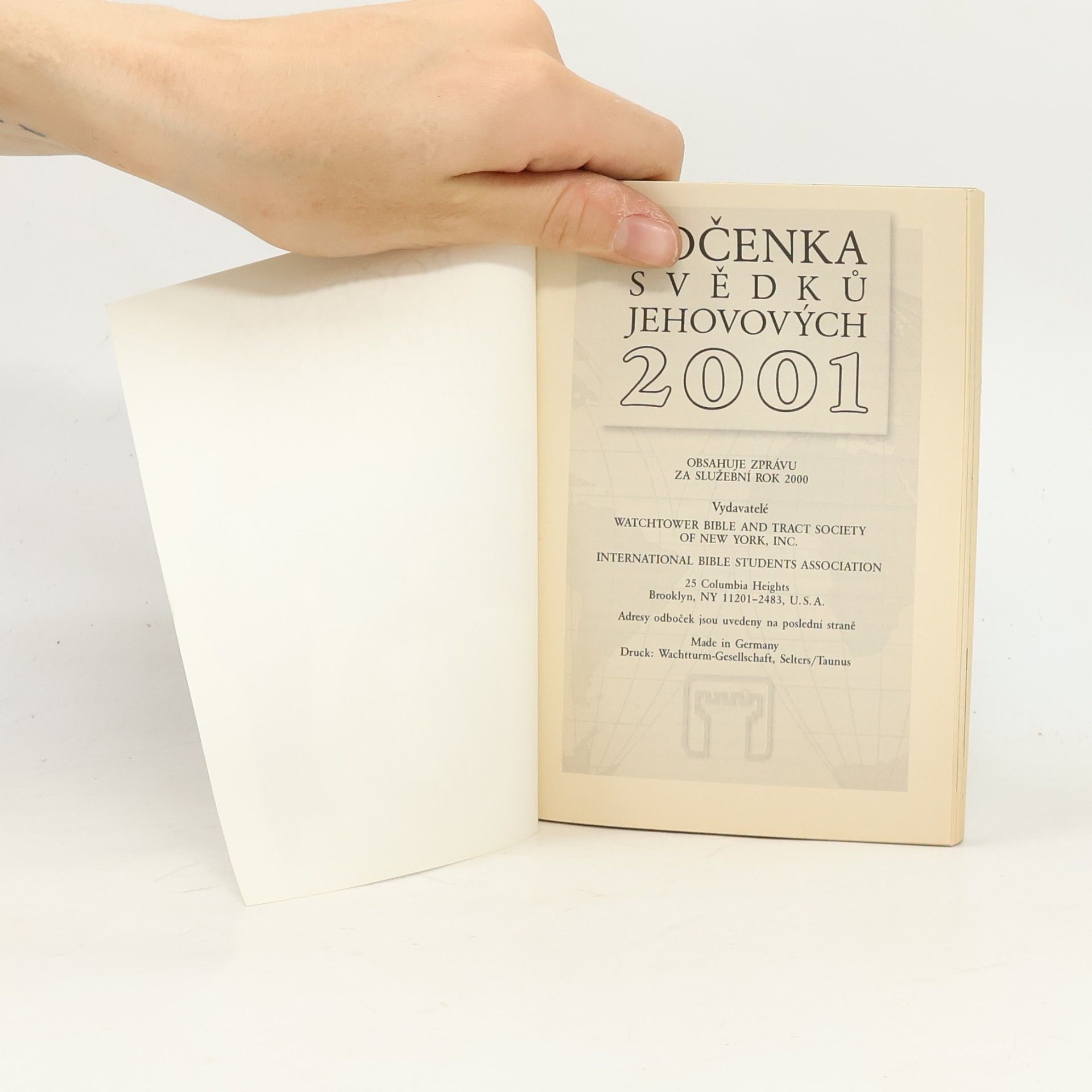 Kolektív autorov Ročenka svědků Jehovových 2001