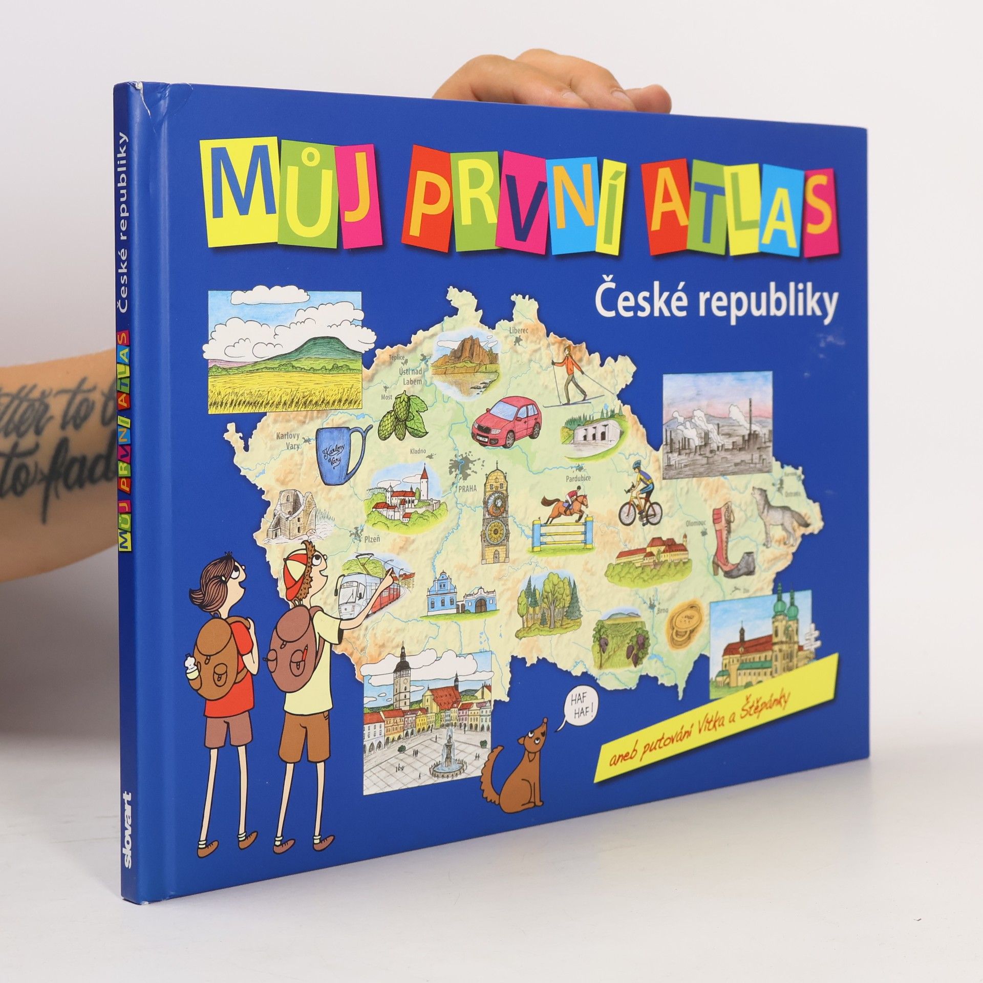 Adéla Rúčková Moravcová Můj první atlas České republiky aneb Putování Vítka a Štěpánky