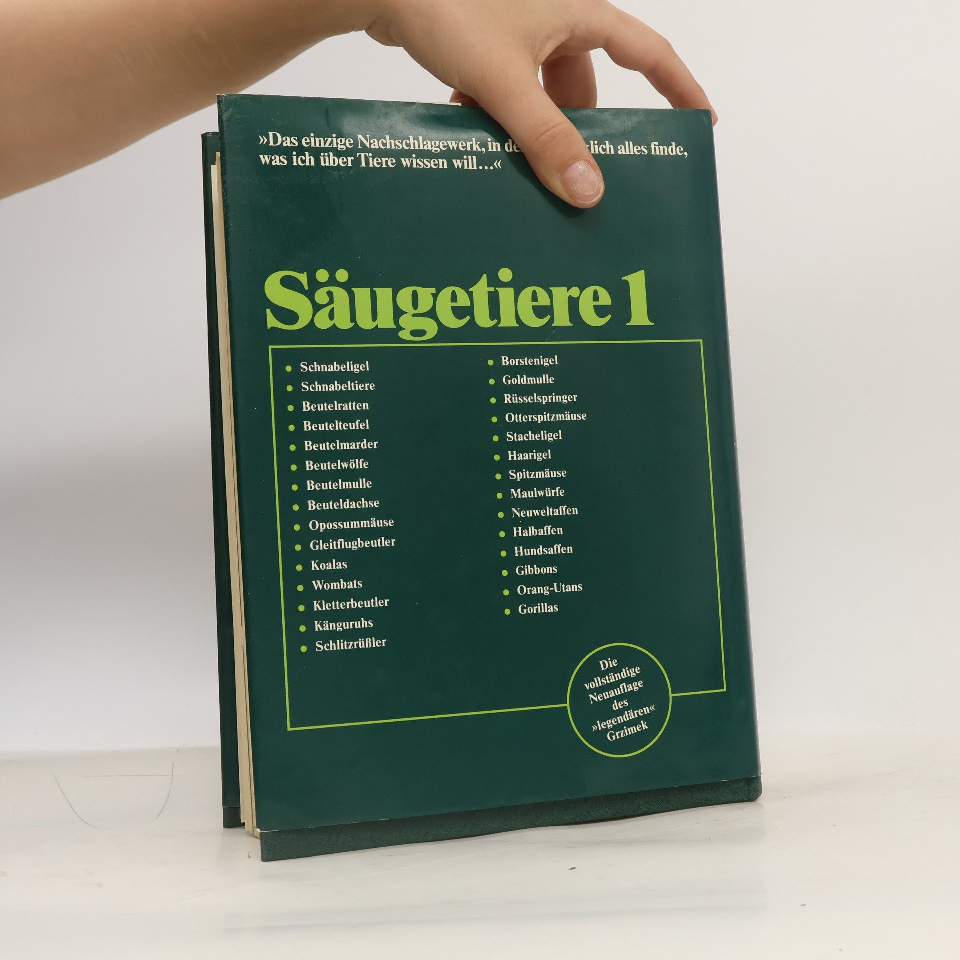 Autorenkollektiv Grzimeks Tierleben. Säugetiere 1