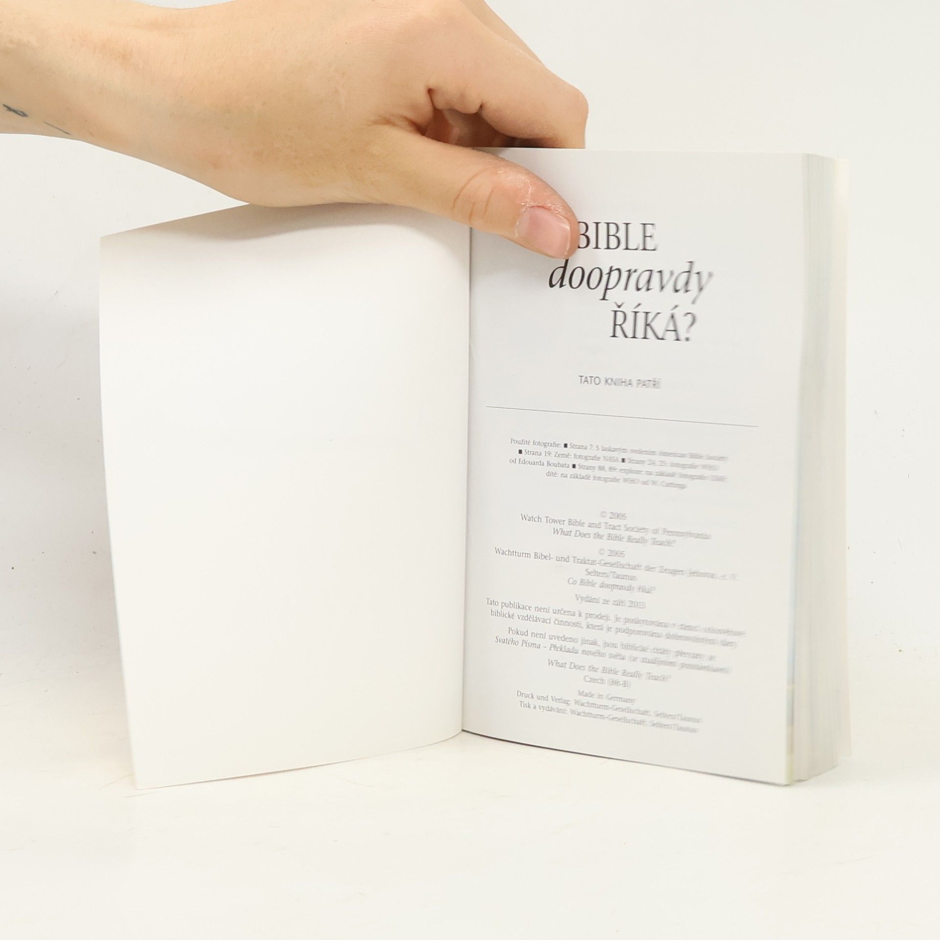 Kolektiv autorů Co Bible doopravdy říká?