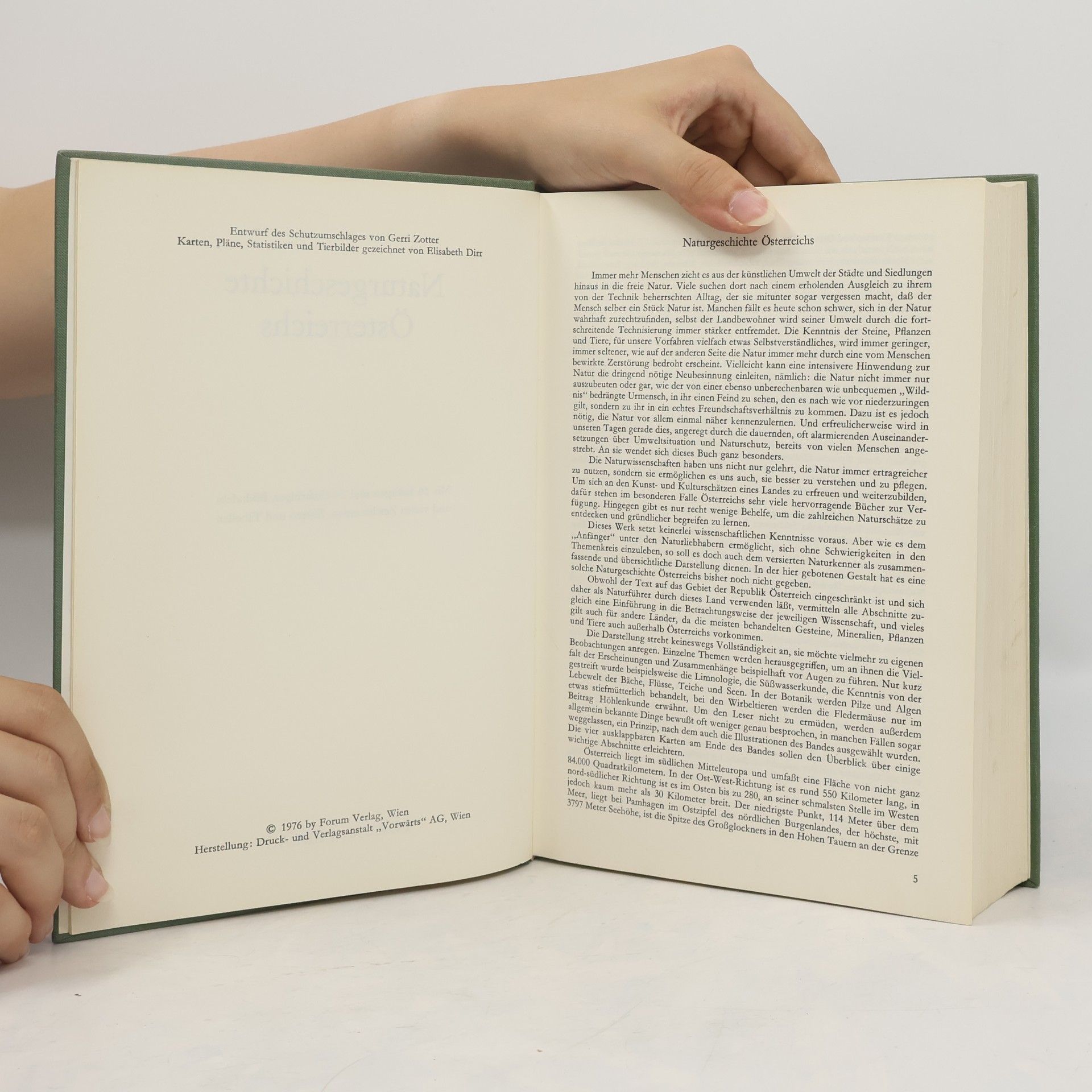 Various authors Naturgeschichte Österreichs
