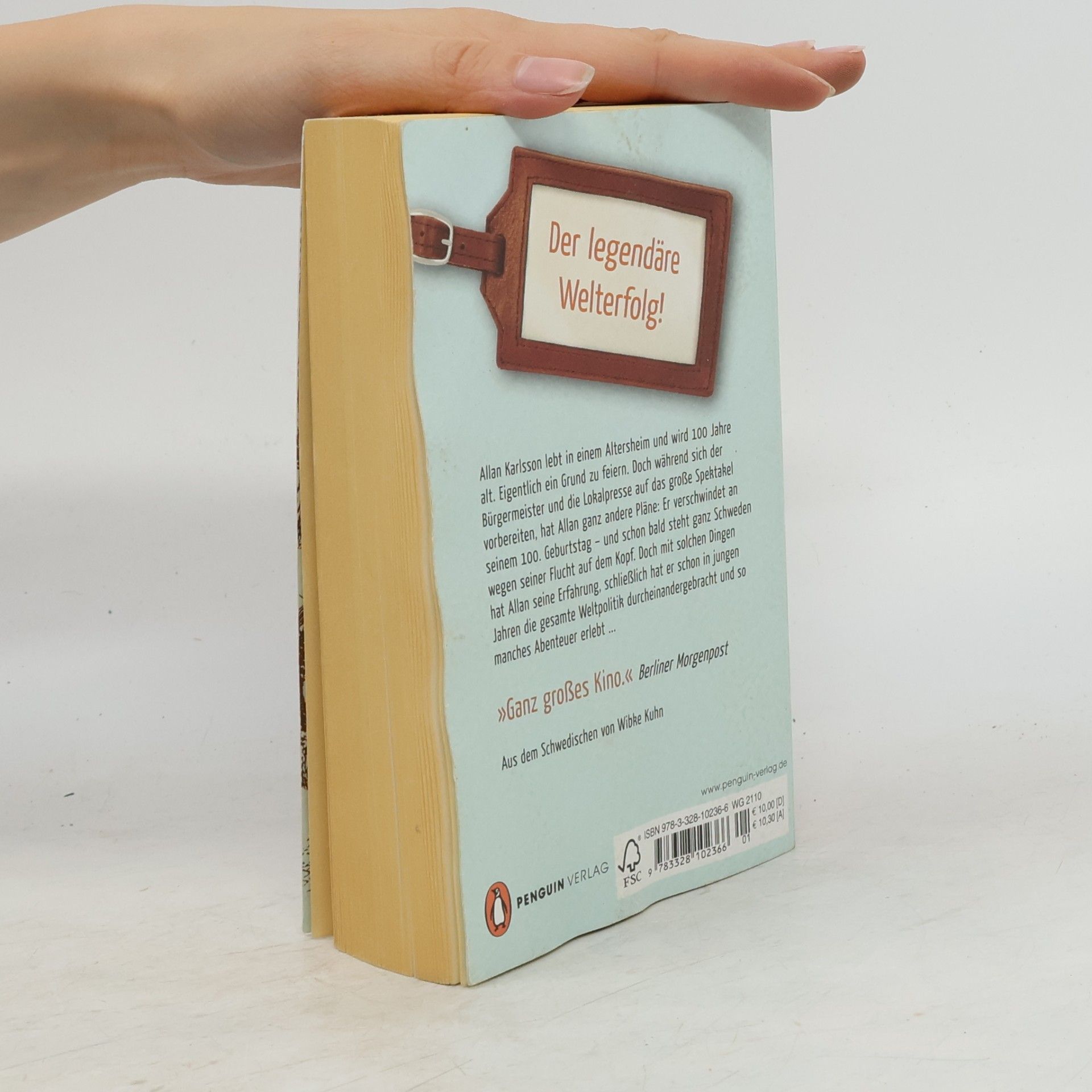 Jonas Jonasson Der Hundertjährige, der aus dem Fenster stieg und verschwand