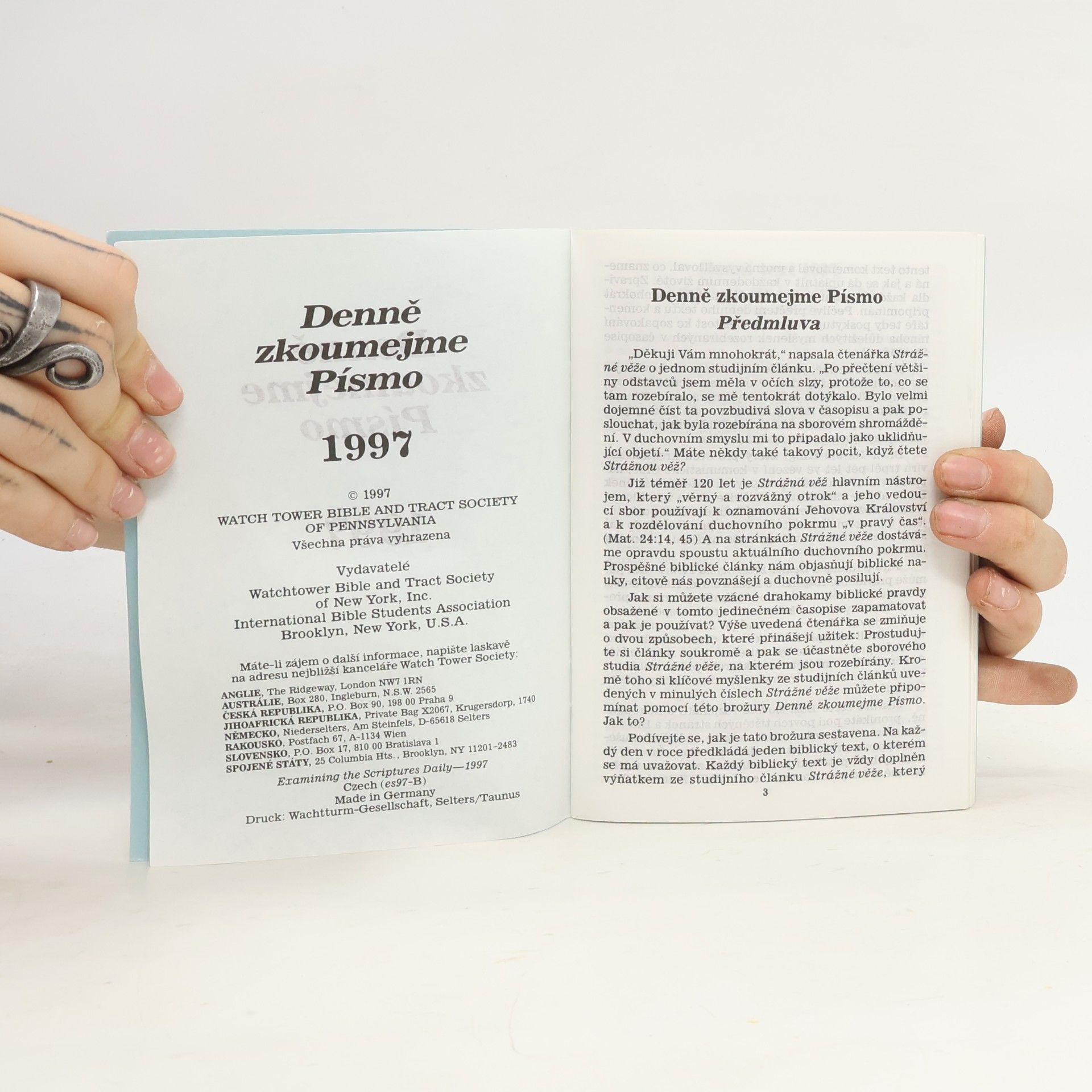 Kolektiv autorů Denně zkoumejme Písmo 1997