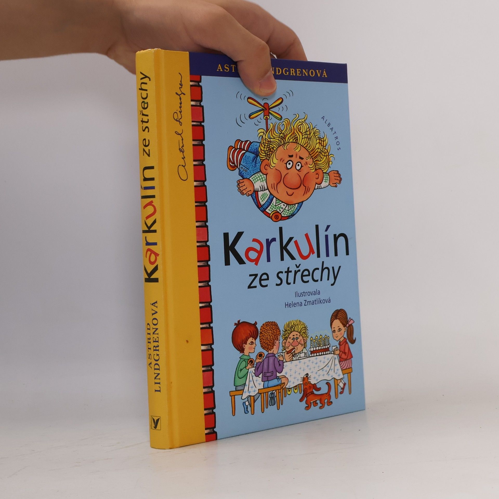 Astrid Lindgren Karkulín ze střechy