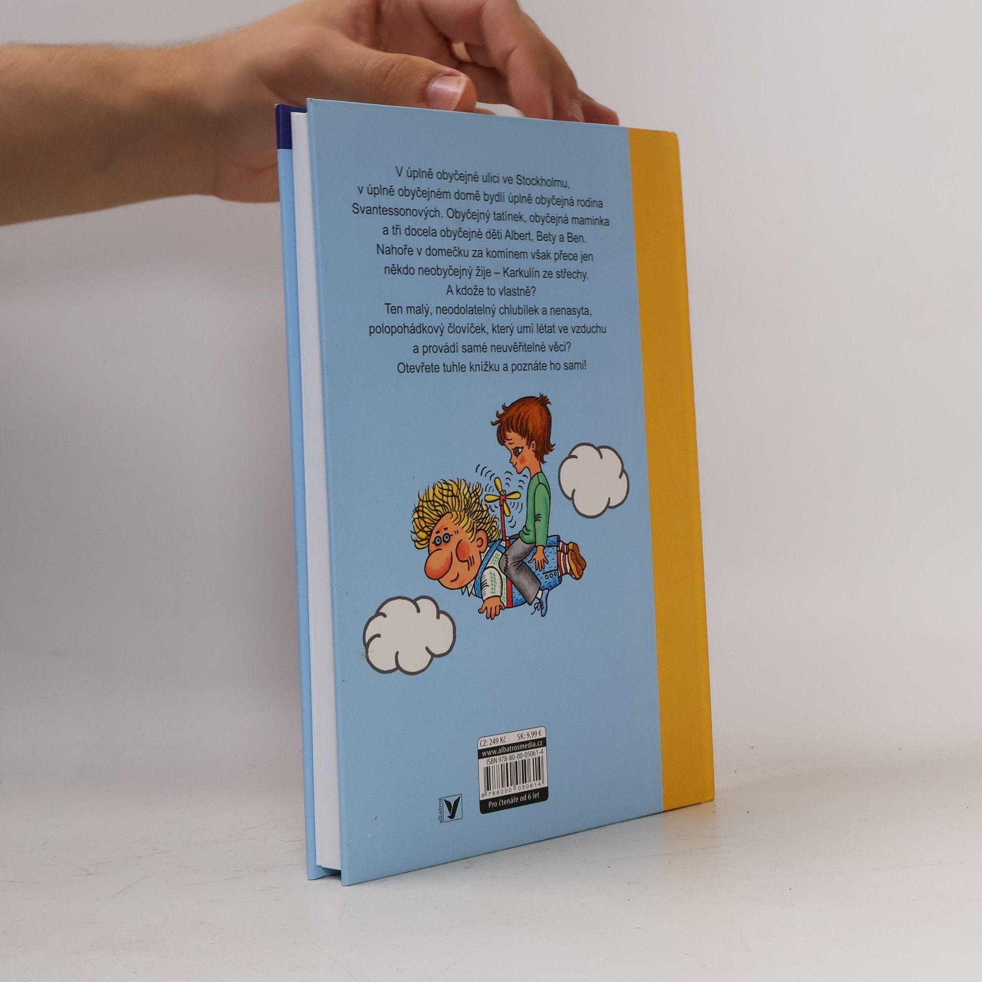 Astrid Lindgren Karkulín ze střechy