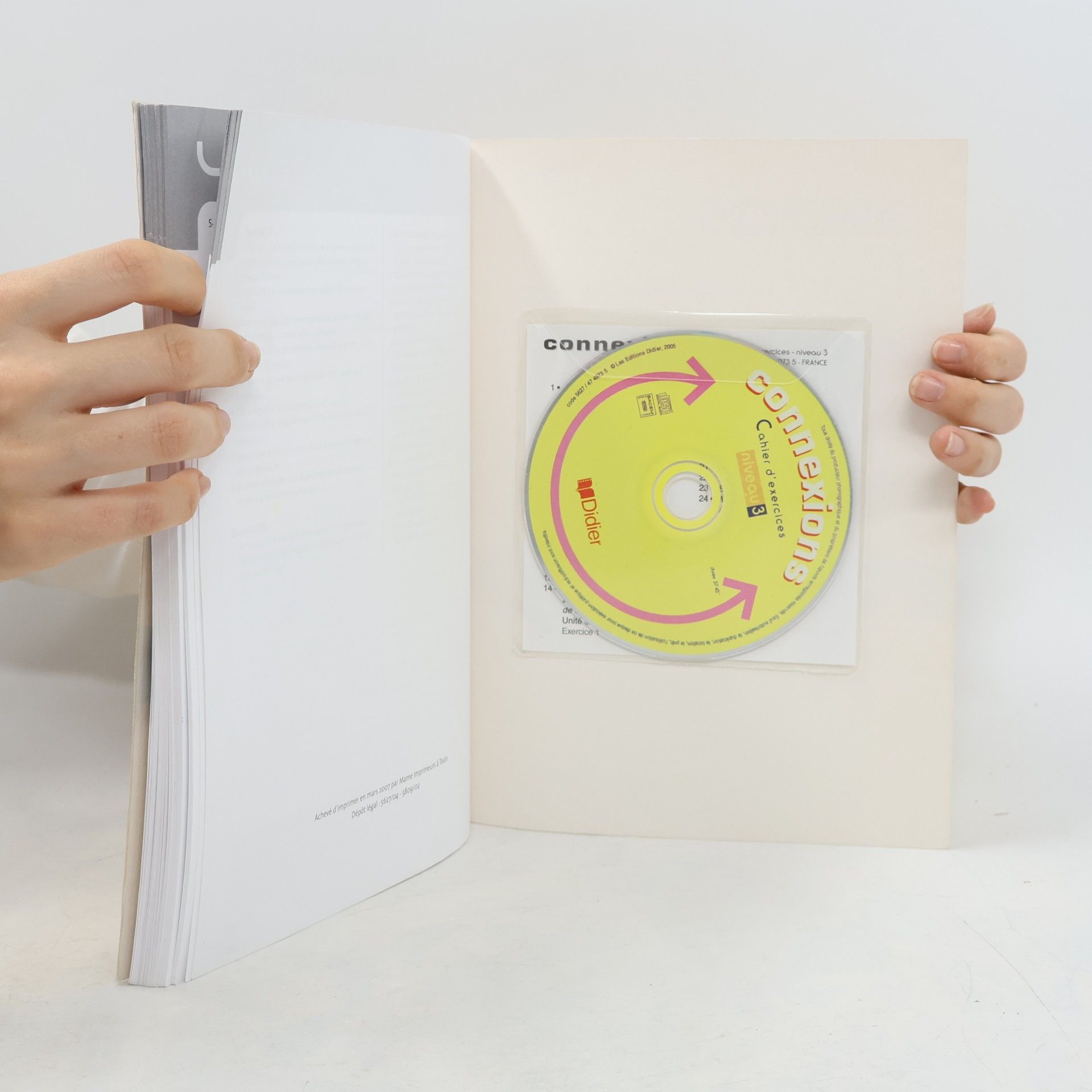 Kolektiv autorů Connexions. Niveau 3, Méthode de francais ; Cahier d'exercices ; Guide pédagogique
